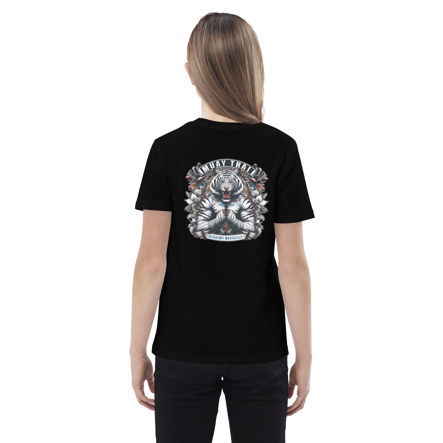 T-shirt en coton bio enfant (Imprimé Tigre 3)