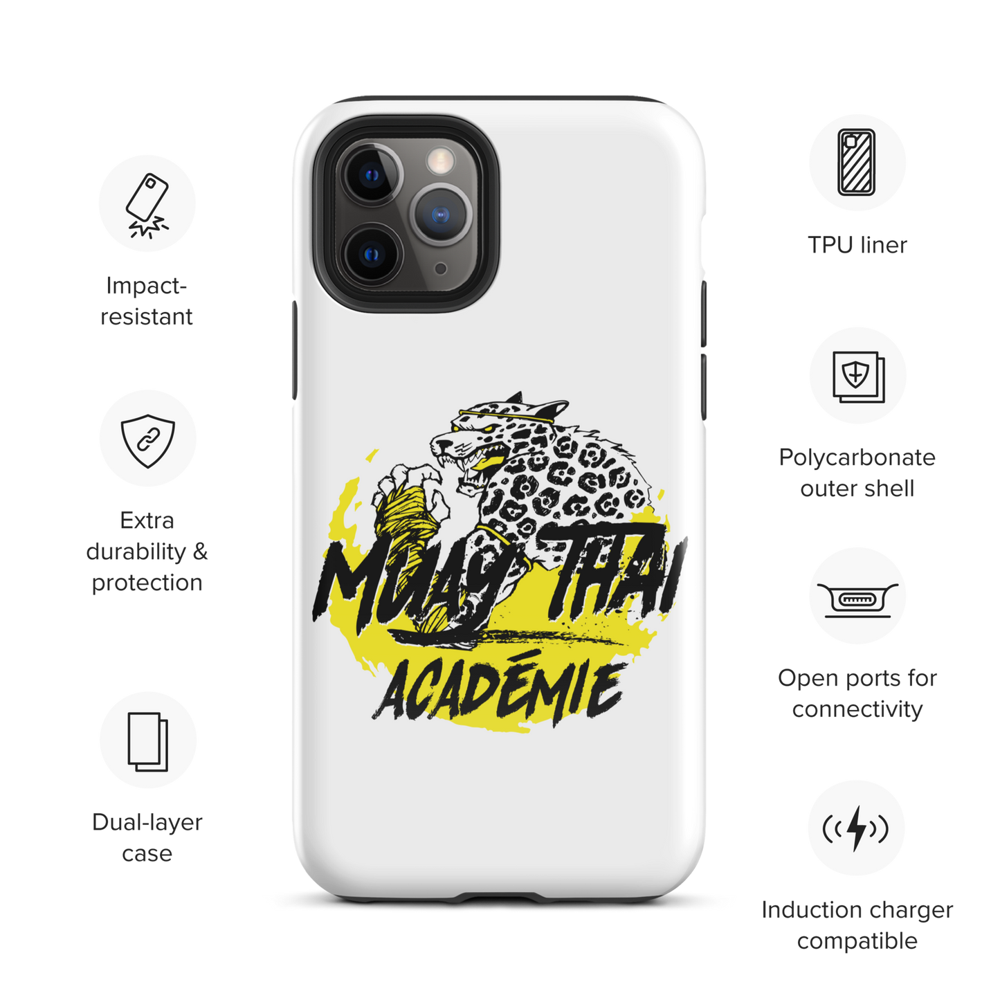 Coque d'iPhone® rigide LOGO MTA