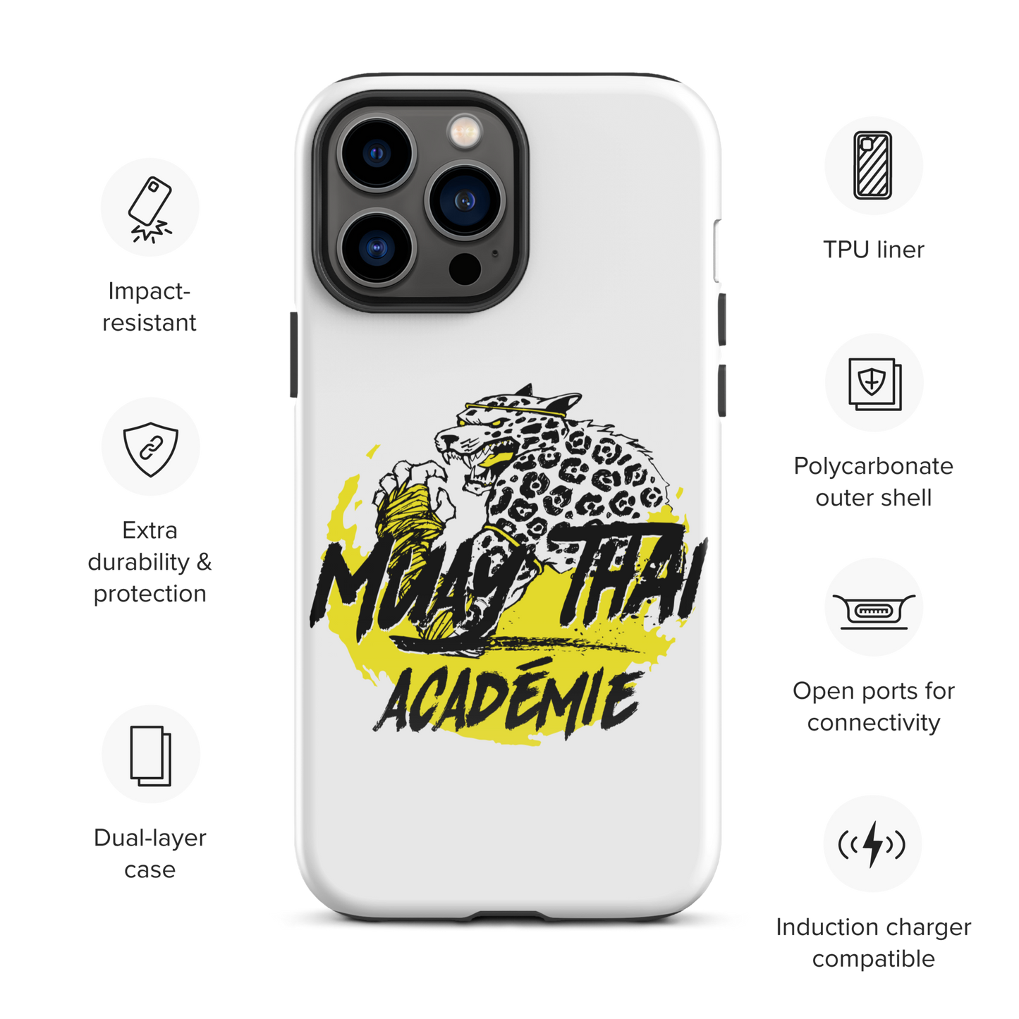 Coque d'iPhone® rigide LOGO MTA