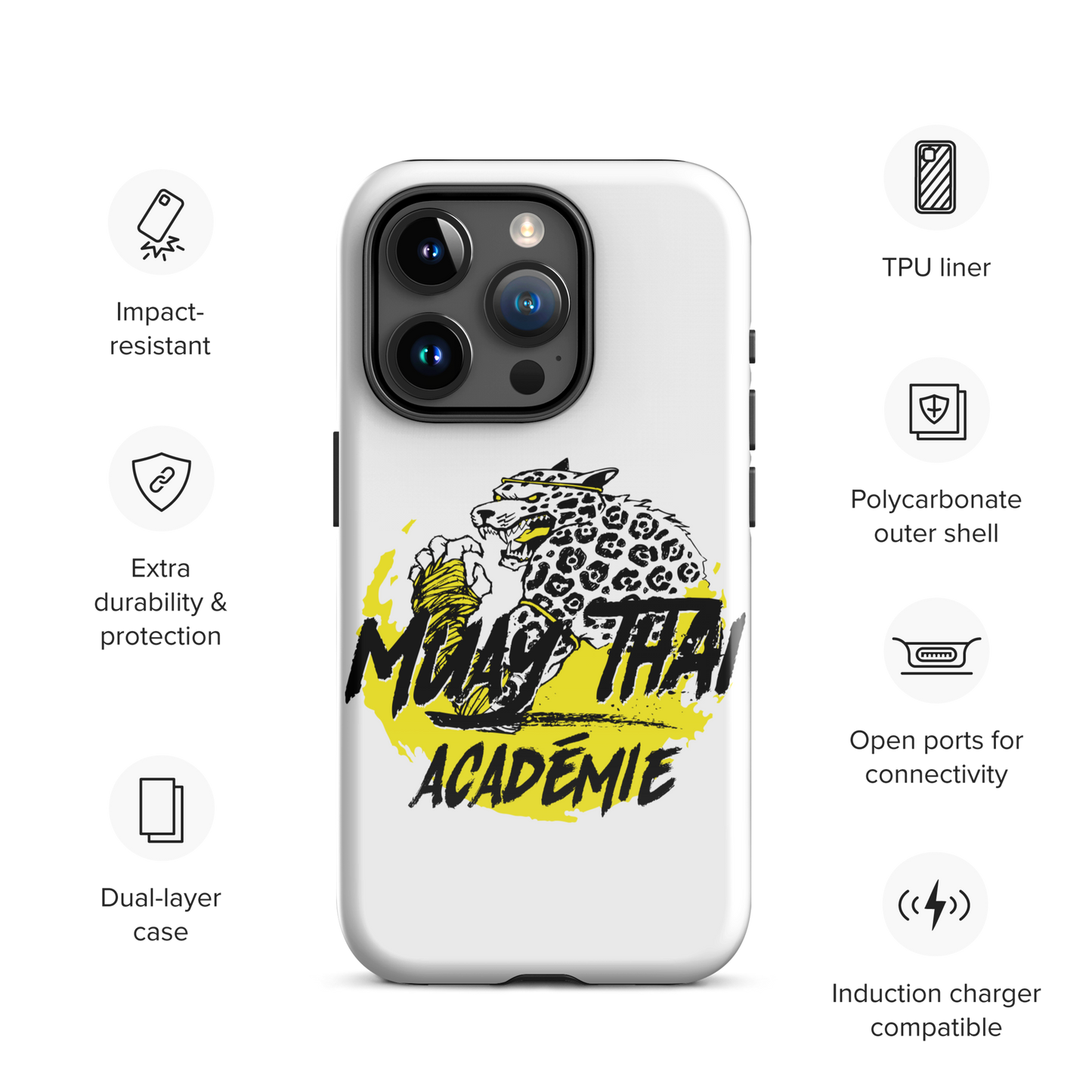 Coque d'iPhone® rigide LOGO MTA