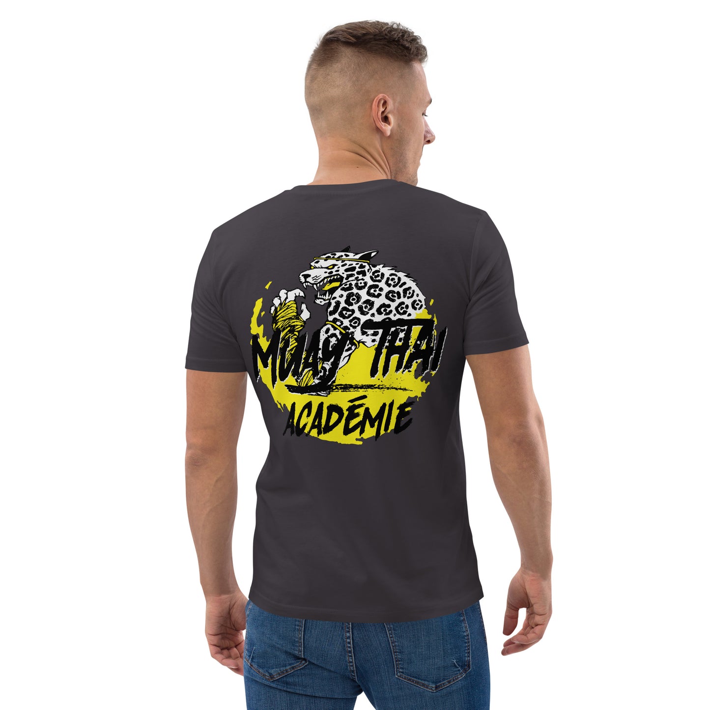 T-shirt mta logo officiel cœur unisexe en coton biologique