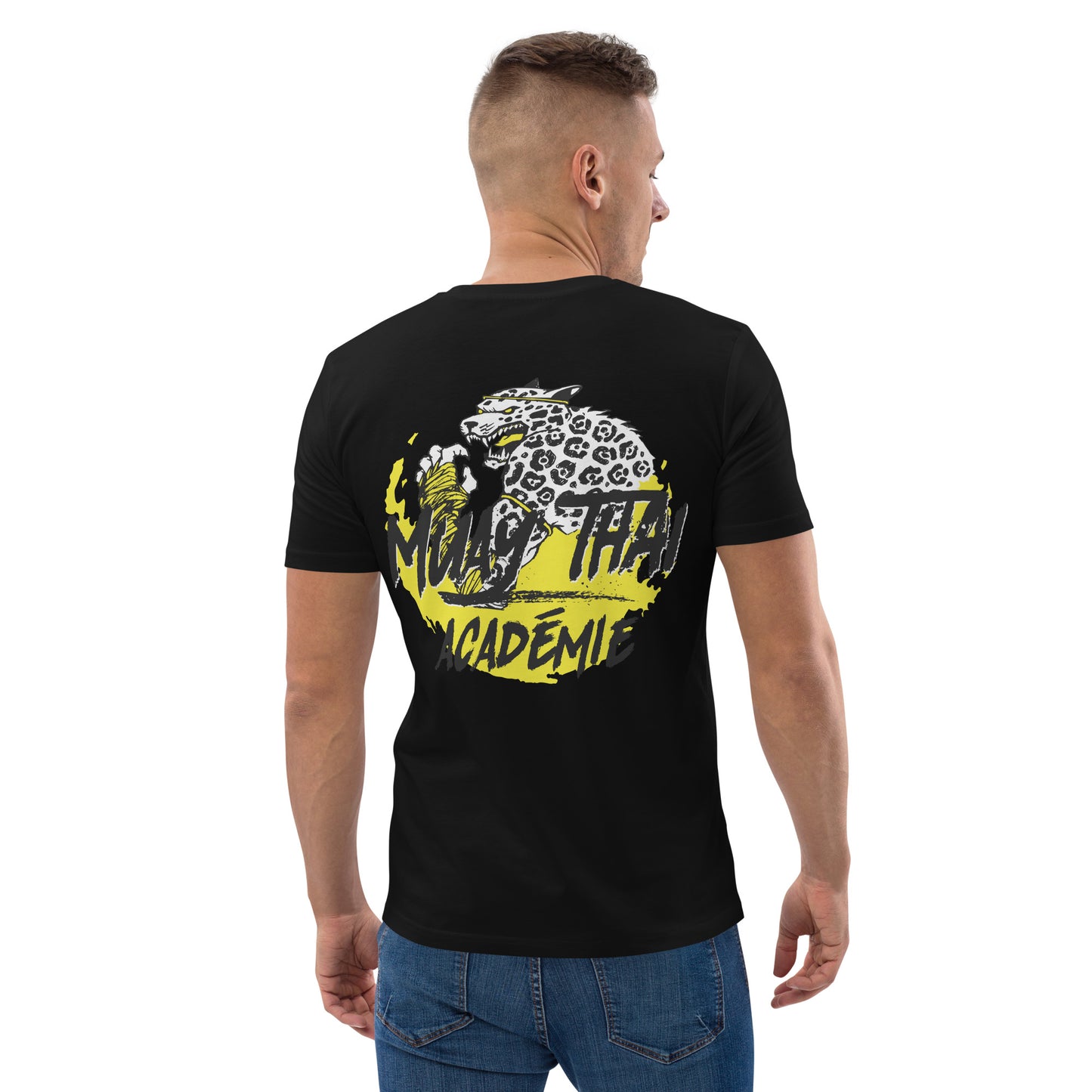 T-shirt mta logo officiel cœur unisexe en coton biologique