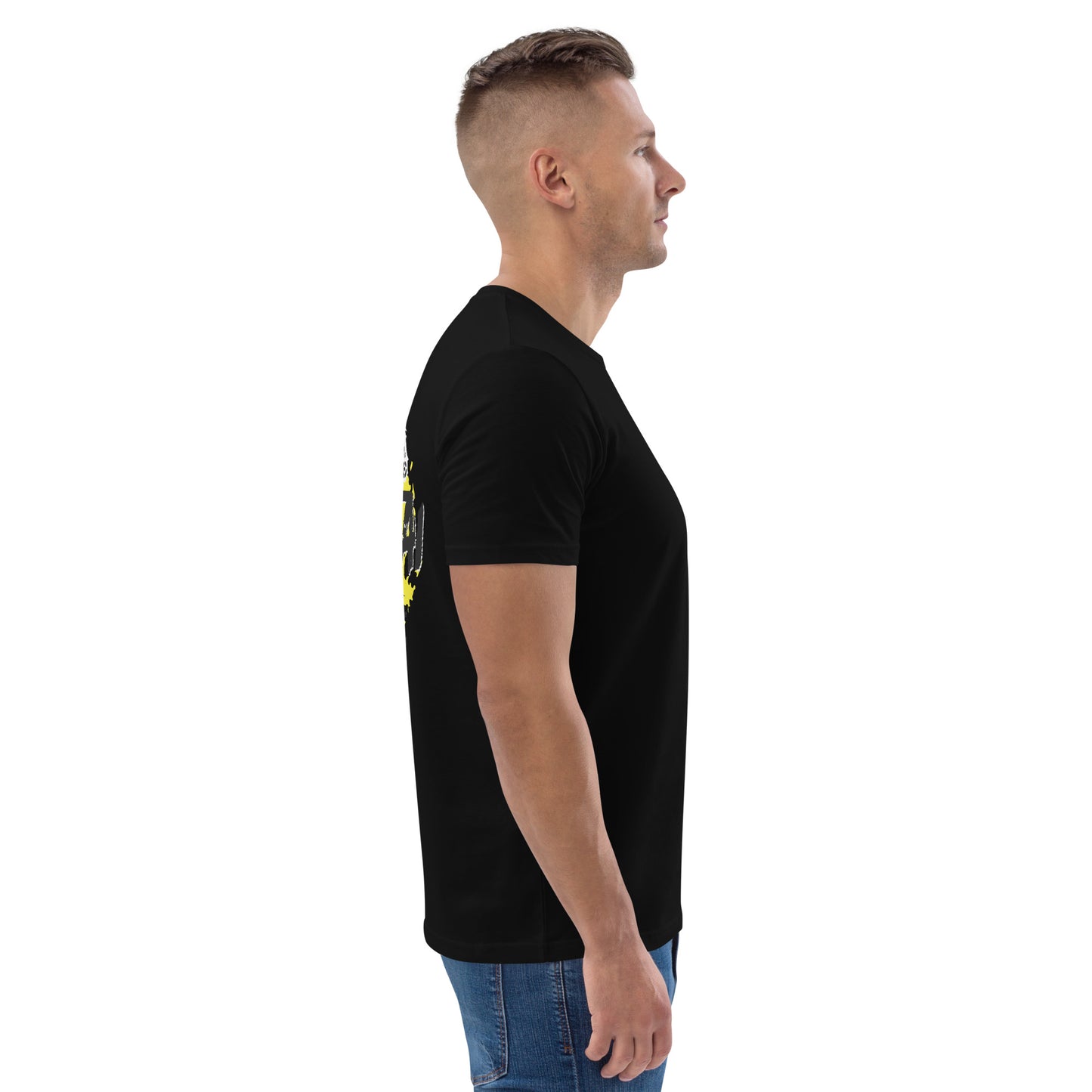 T-shirt mta logo officiel unisexe en coton biologique