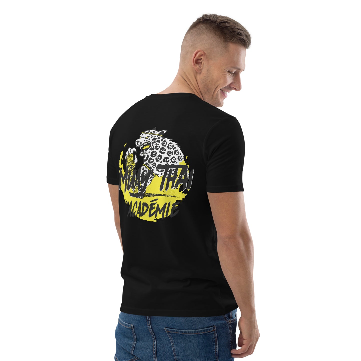 T-shirt mta logo officiel unisexe en coton biologique