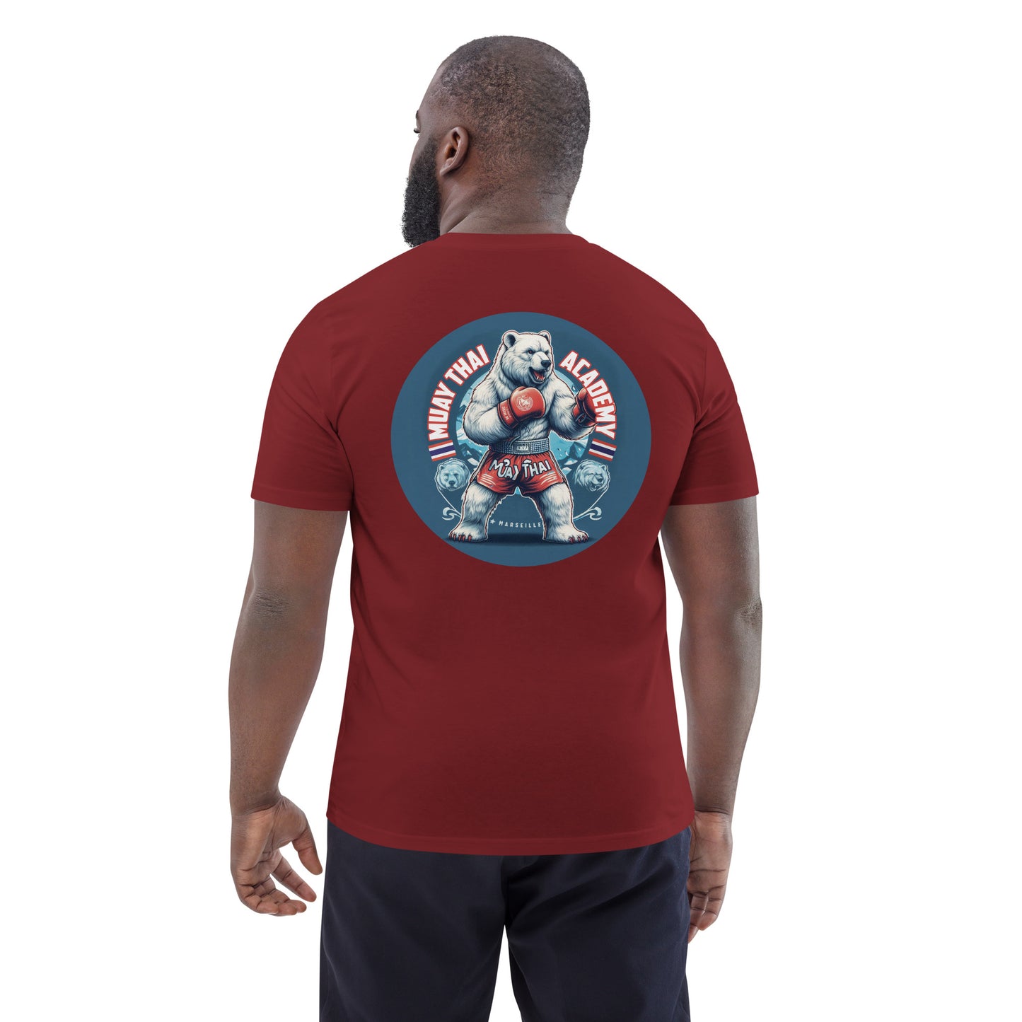 T-shirt unisexe en coton biologique (Imprimé Ours 2)