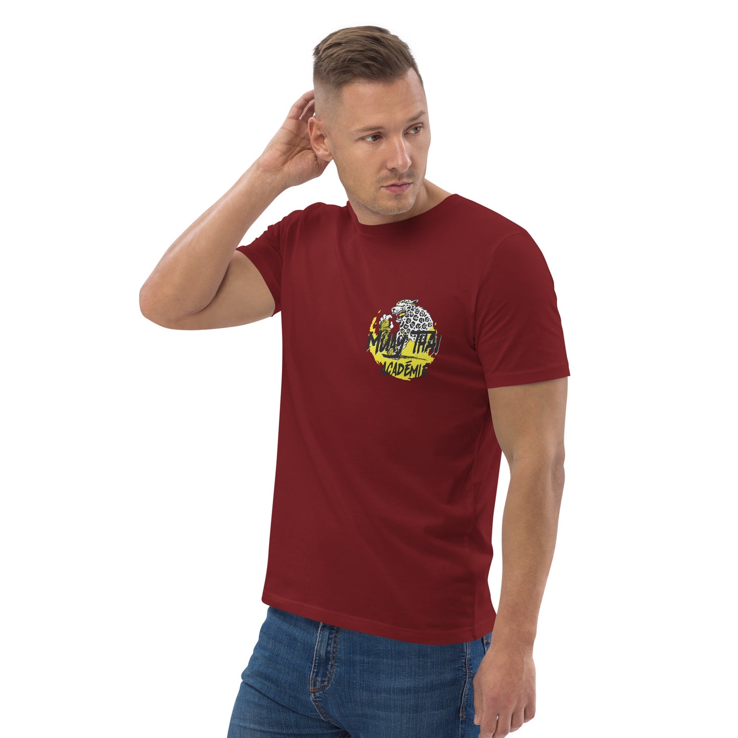 T-shirt mta logo officiel unisexe en coton biologique