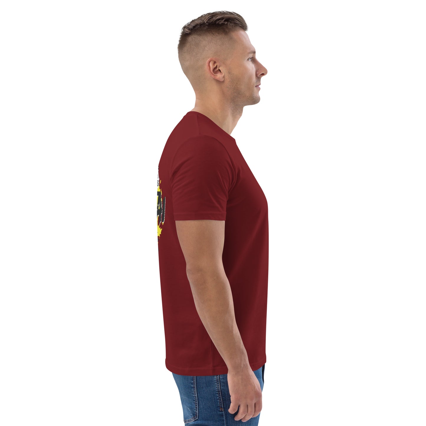 T-shirt mta logo officiel unisexe en coton biologique