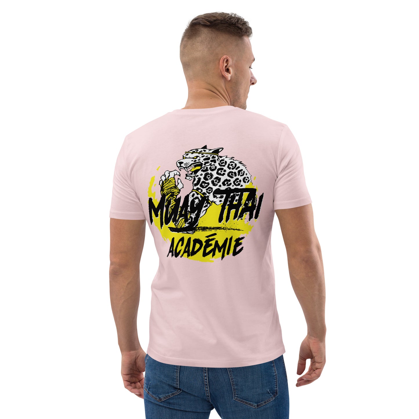 T-shirt mta logo officiel cœur unisexe en coton biologique