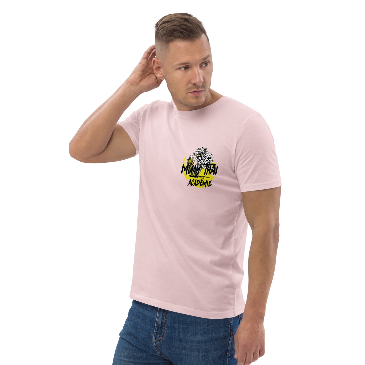 T-shirt mta logo officiel unisexe en coton biologique