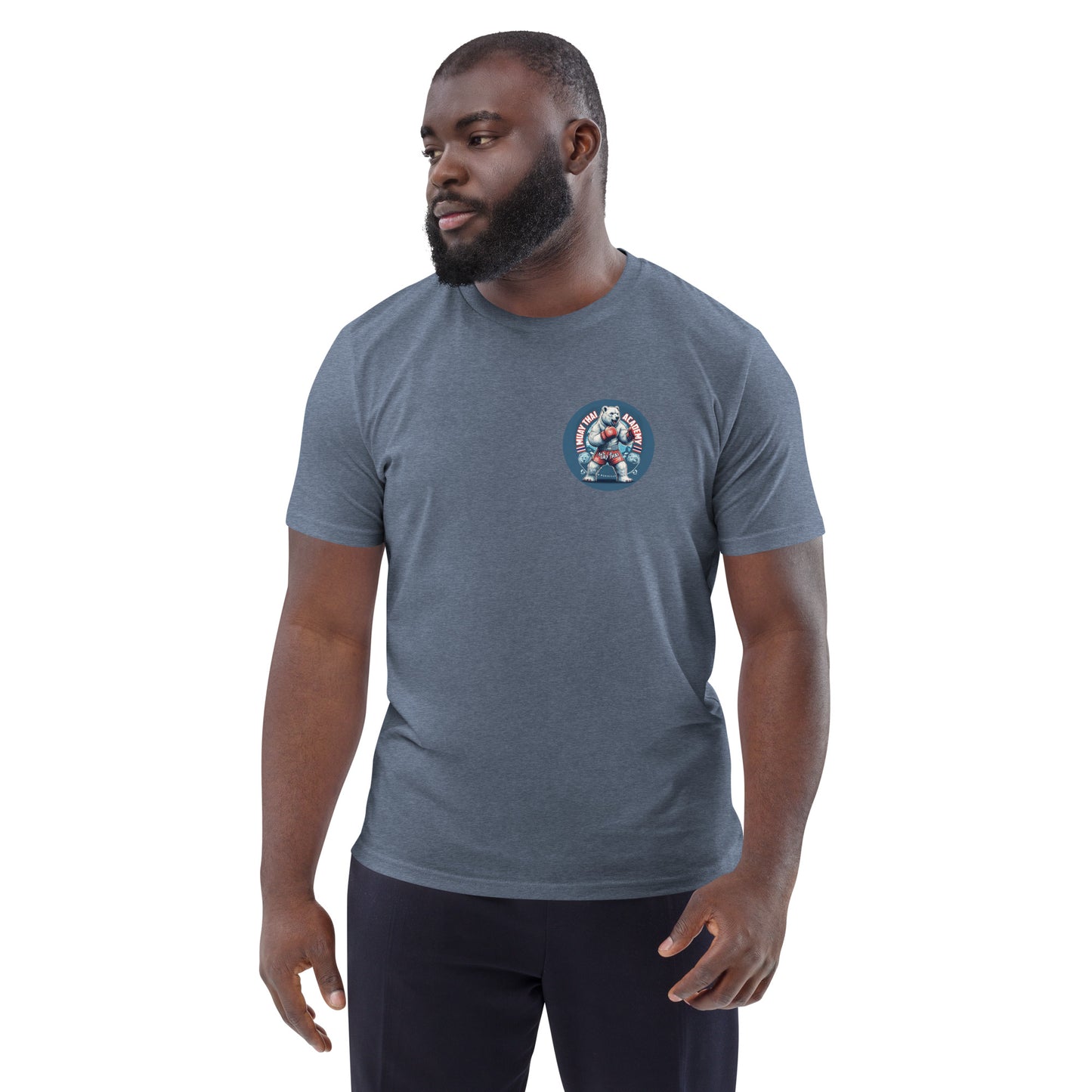T-shirt unisexe en coton biologique (Imprimé Ours 2)