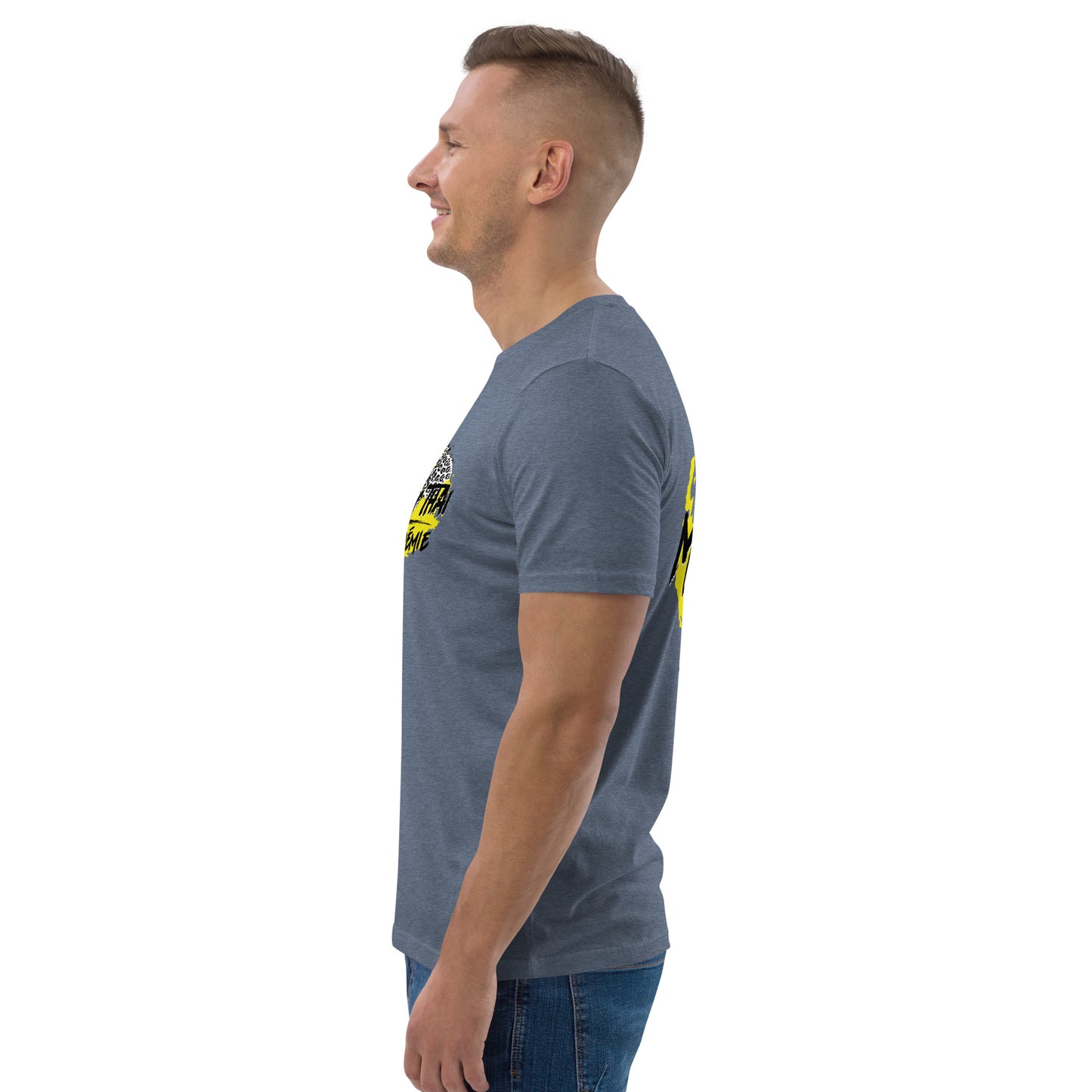 T-shirt mta logo officiel unisexe en coton biologique