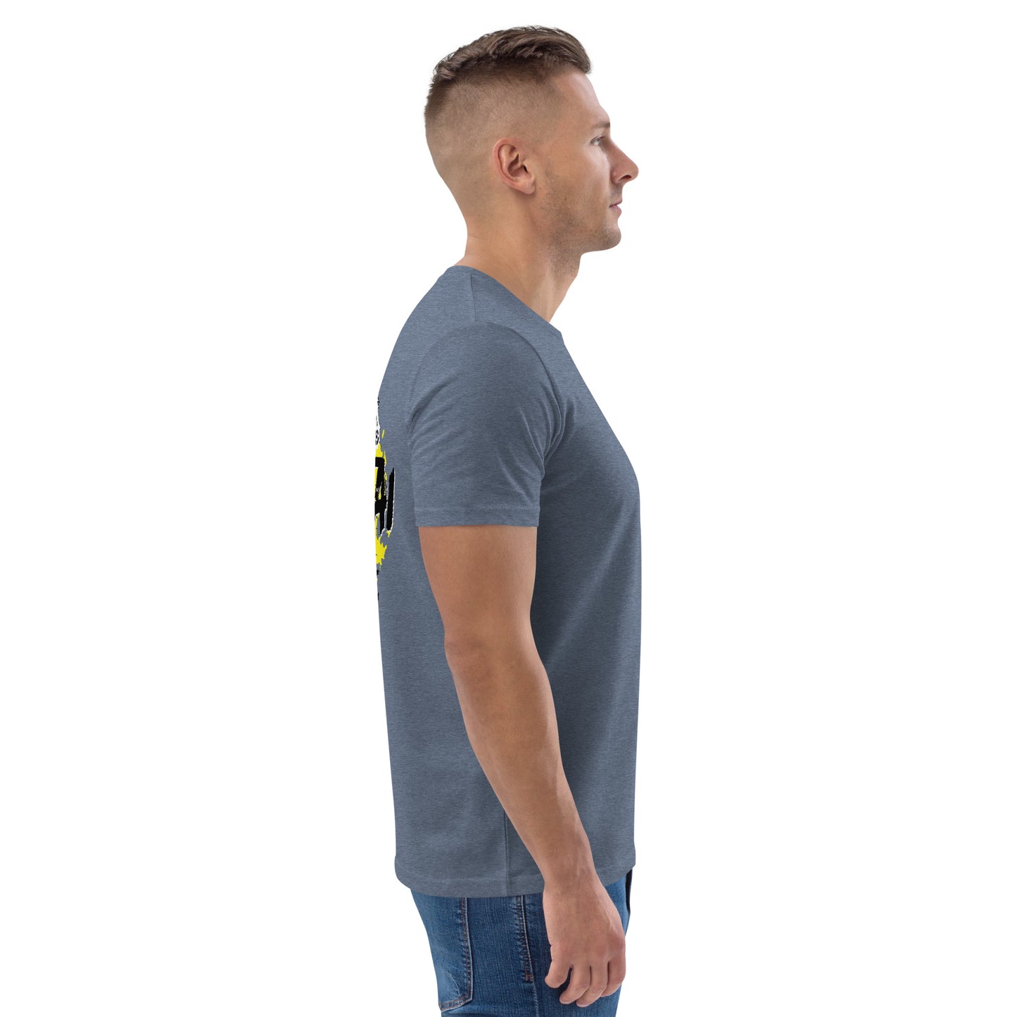 T-shirt mta logo officiel unisexe en coton biologique