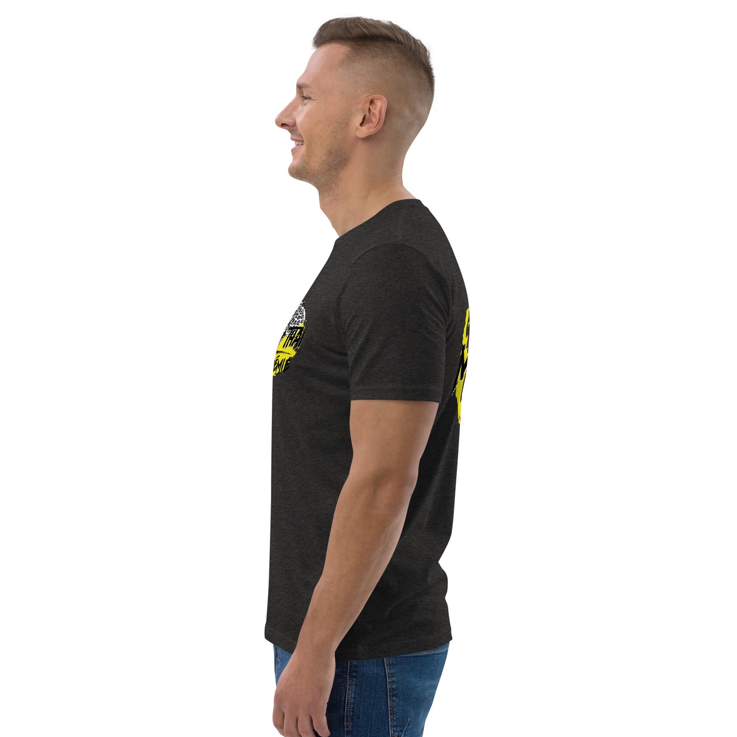 T-shirt mta logo officiel unisexe en coton biologique