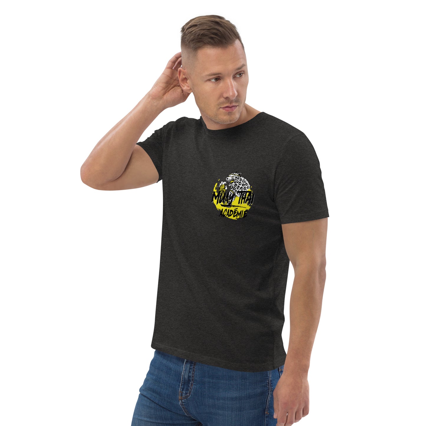 T-shirt mta logo officiel unisexe en coton biologique