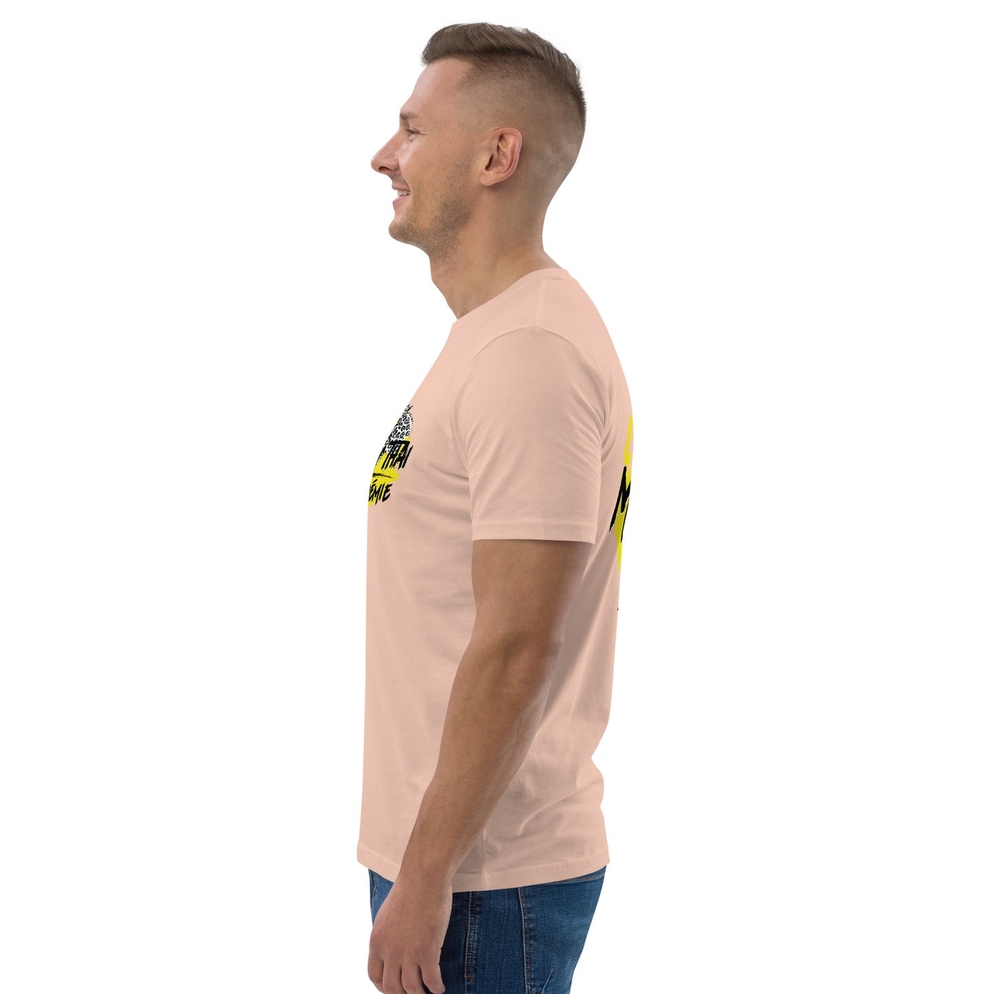 T-shirt mta logo officiel unisexe en coton biologique