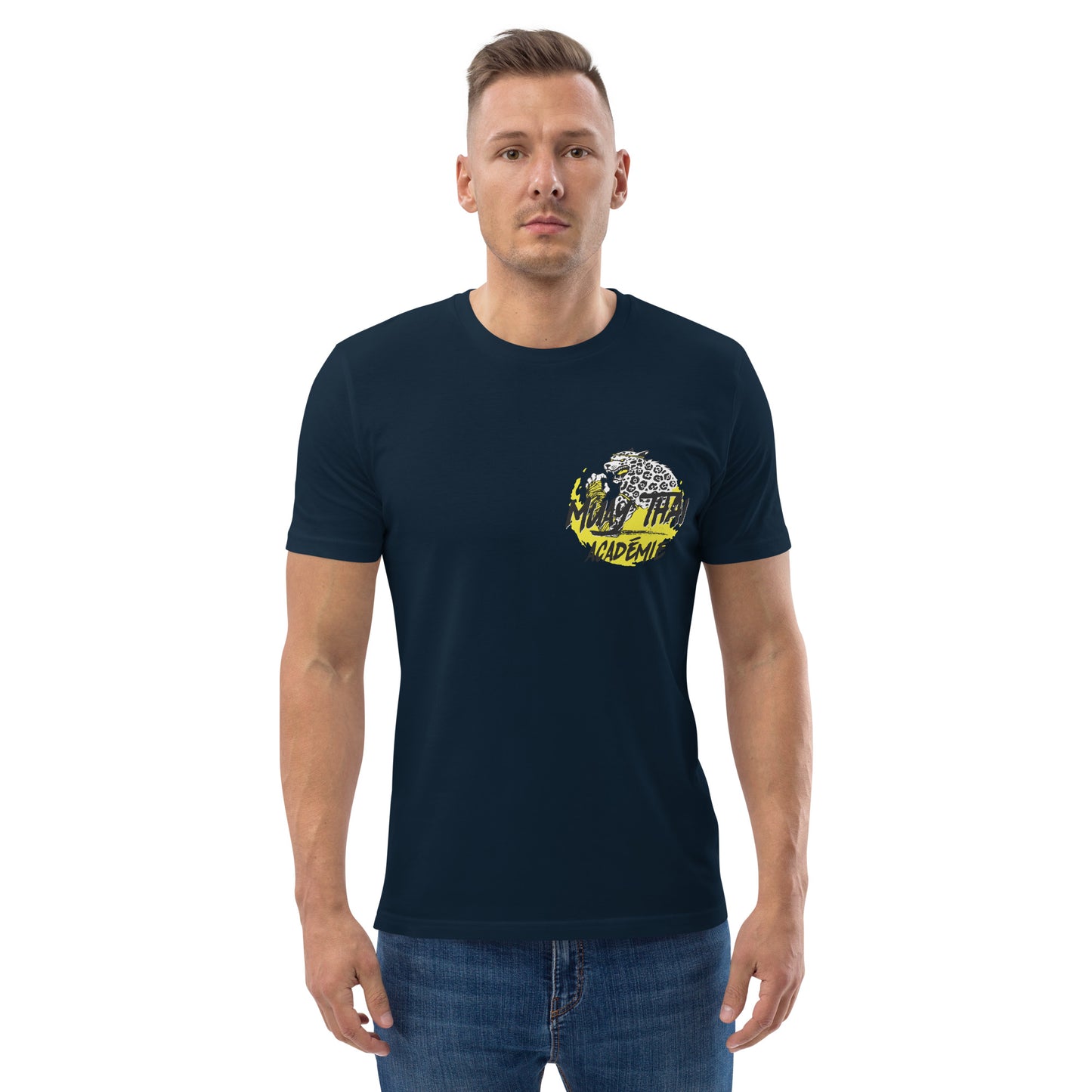 T-shirt mta logo officiel unisexe en coton biologique
