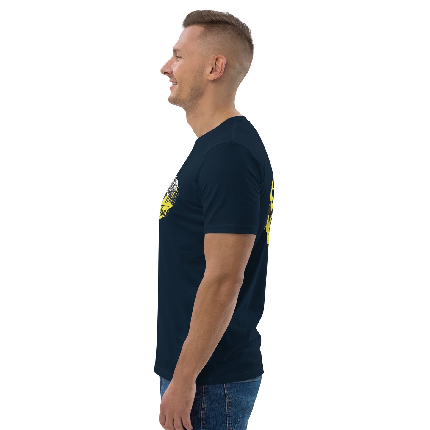 T-shirt mta logo officiel unisexe en coton biologique