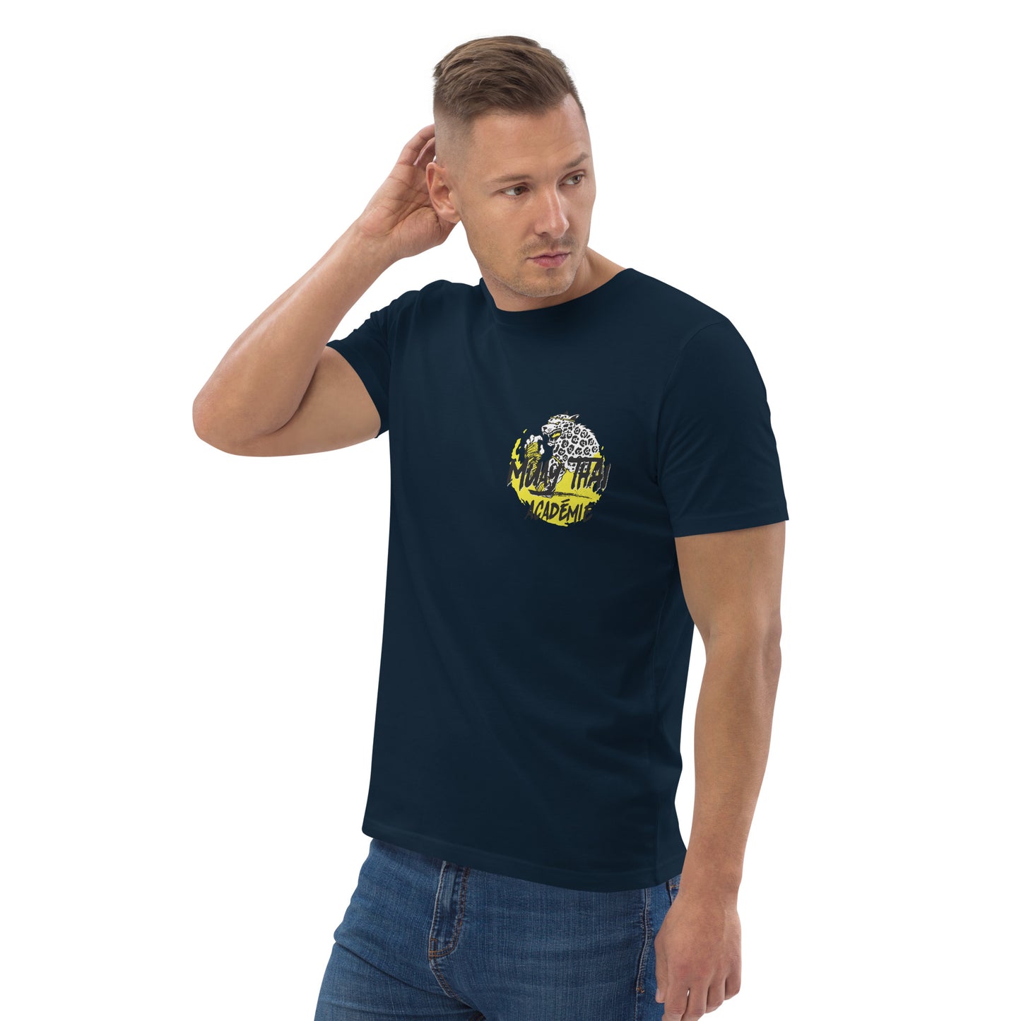 T-shirt mta logo officiel unisexe en coton biologique