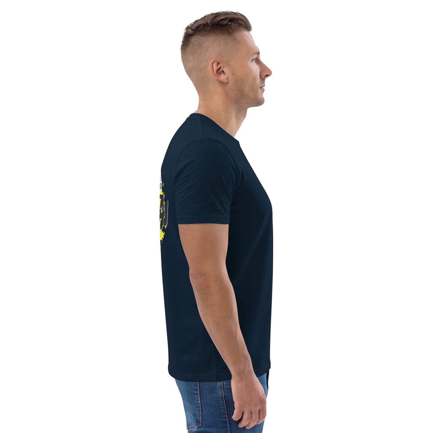 T-shirt mta logo officiel unisexe en coton biologique