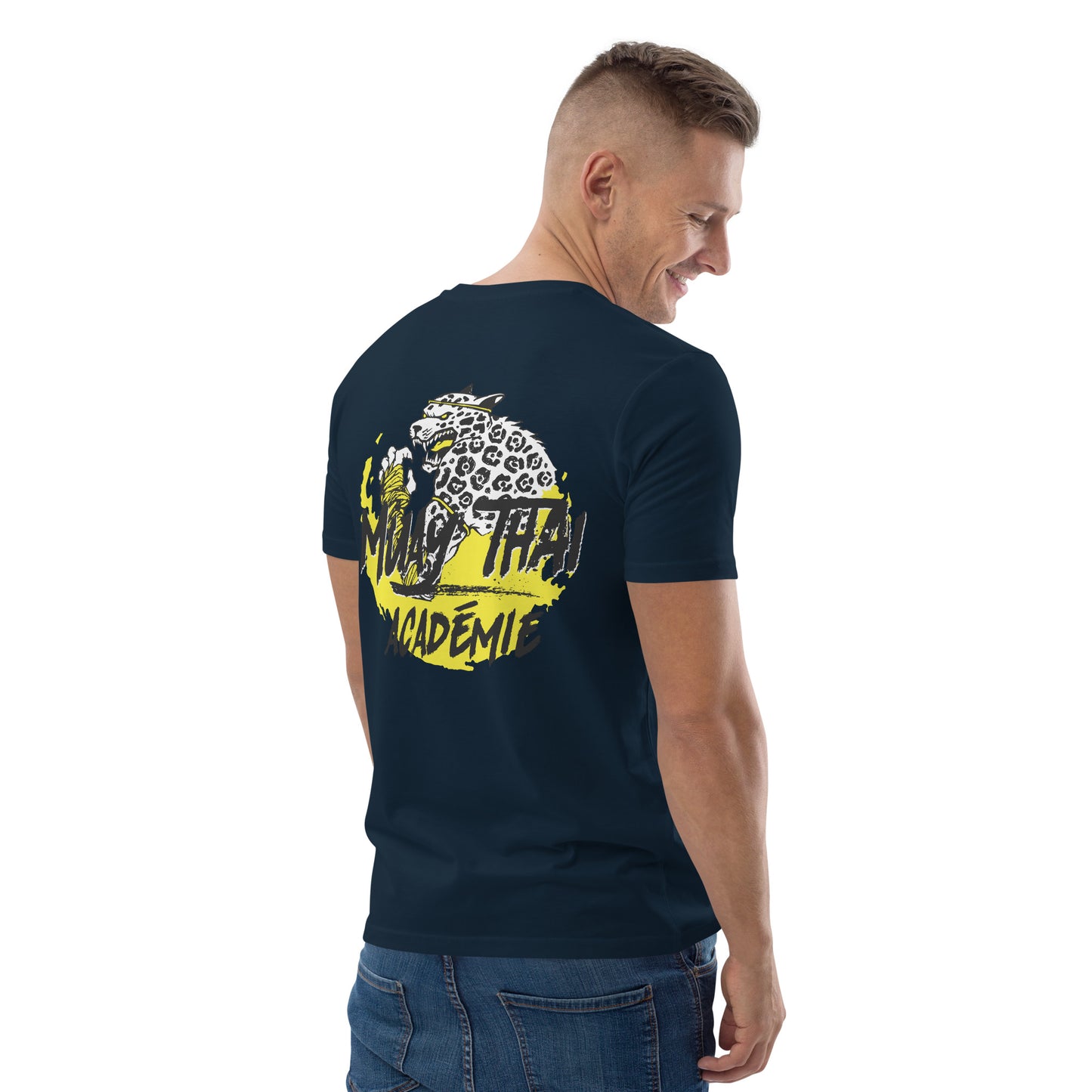 T-shirt mta logo officiel unisexe en coton biologique