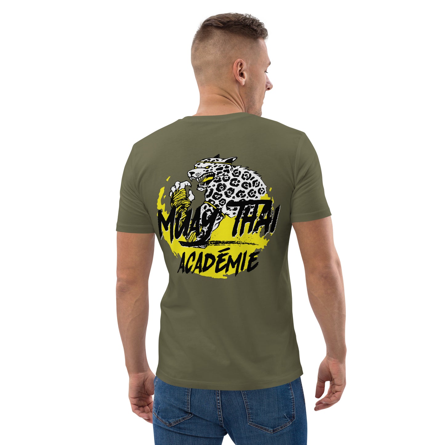 T-shirt mta logo officiel cœur unisexe en coton biologique
