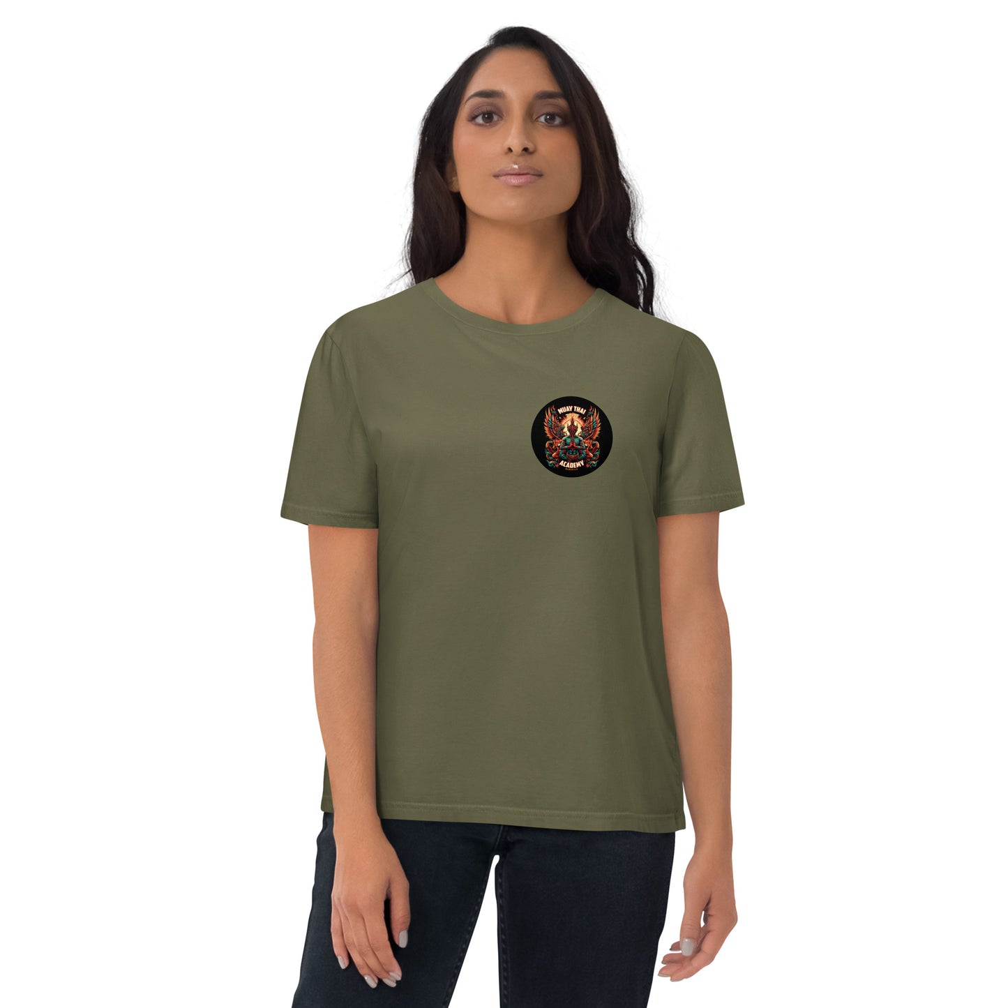 T-shirt unisexe en coton biologique (Imprimé Phoenix 1)