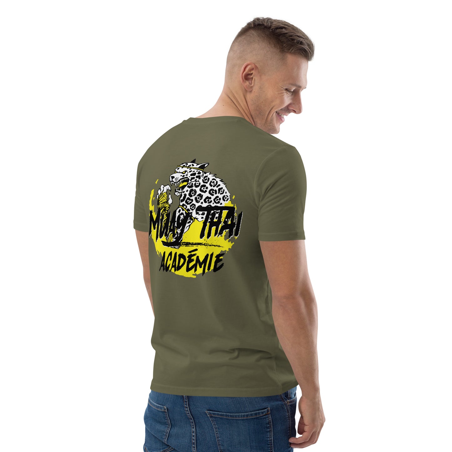 T-shirt mta logo officiel cœur unisexe en coton biologique