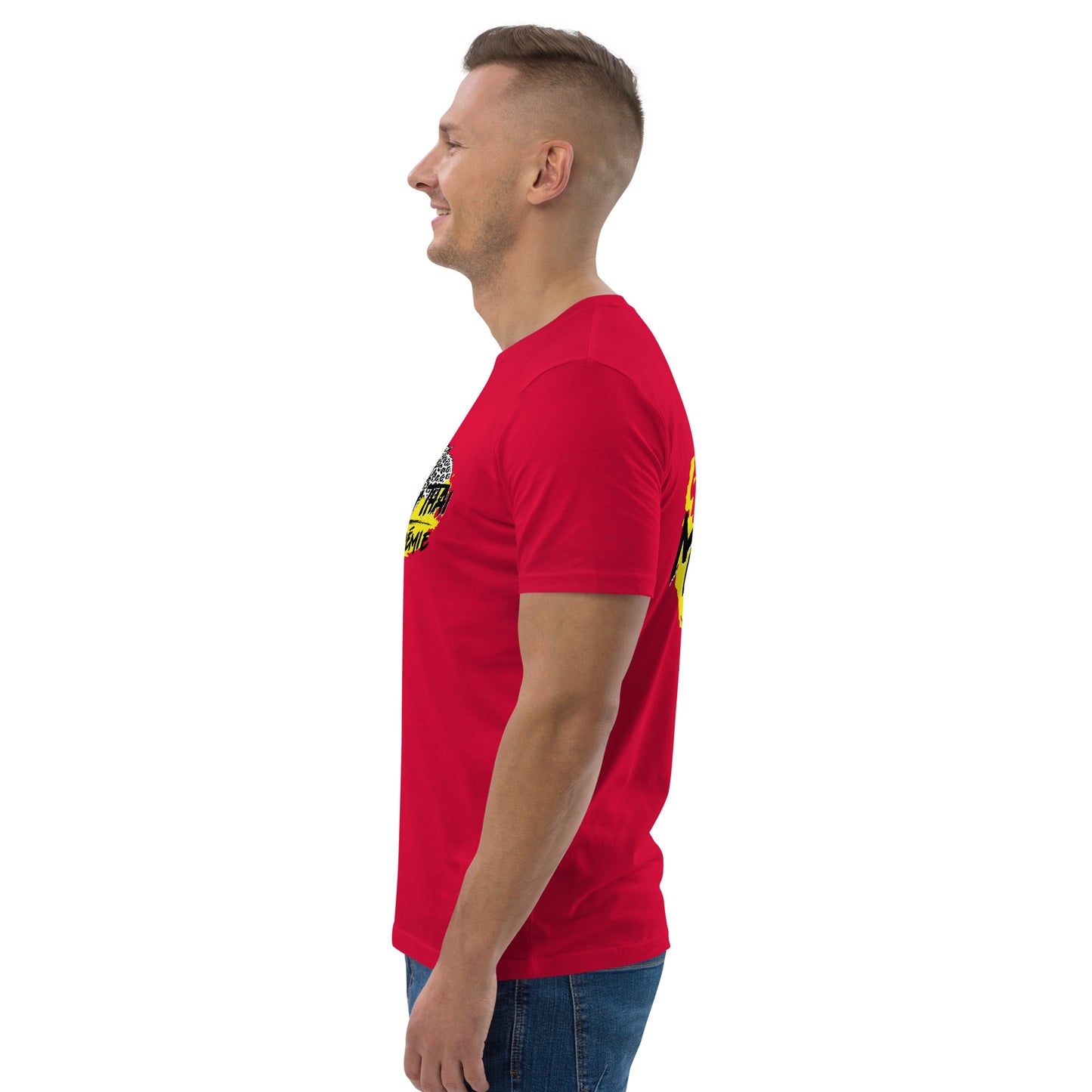 T-shirt mta logo officiel unisexe en coton biologique