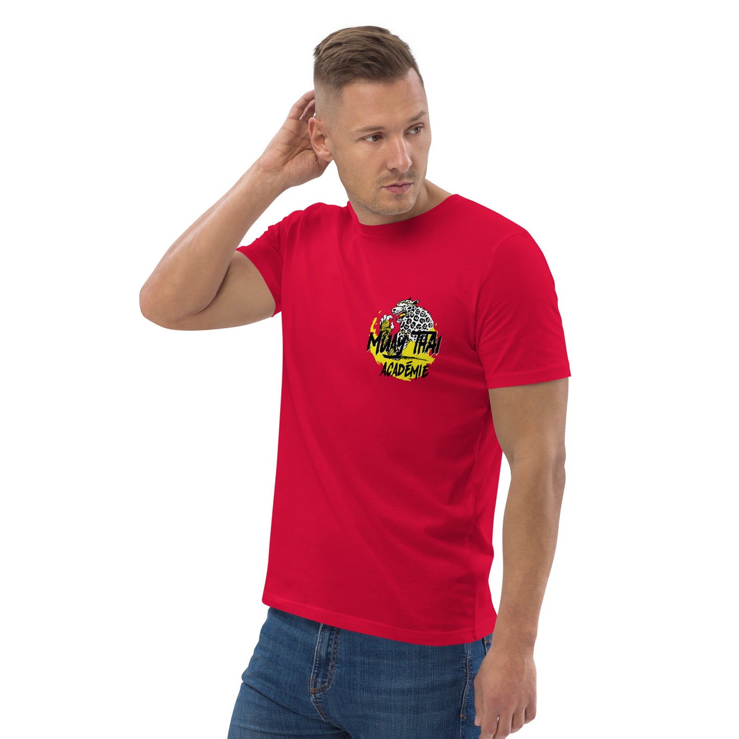 T-shirt mta logo officiel unisexe en coton biologique