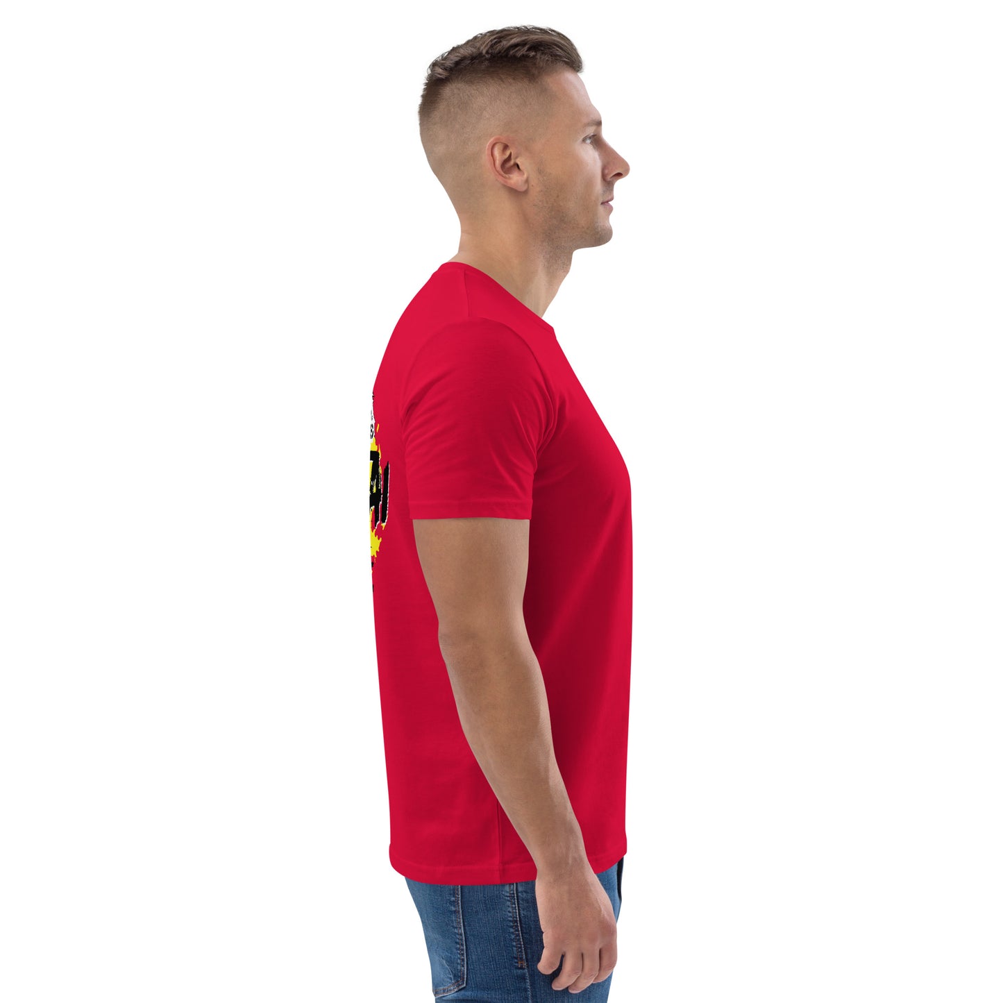 T-shirt mta logo officiel unisexe en coton biologique