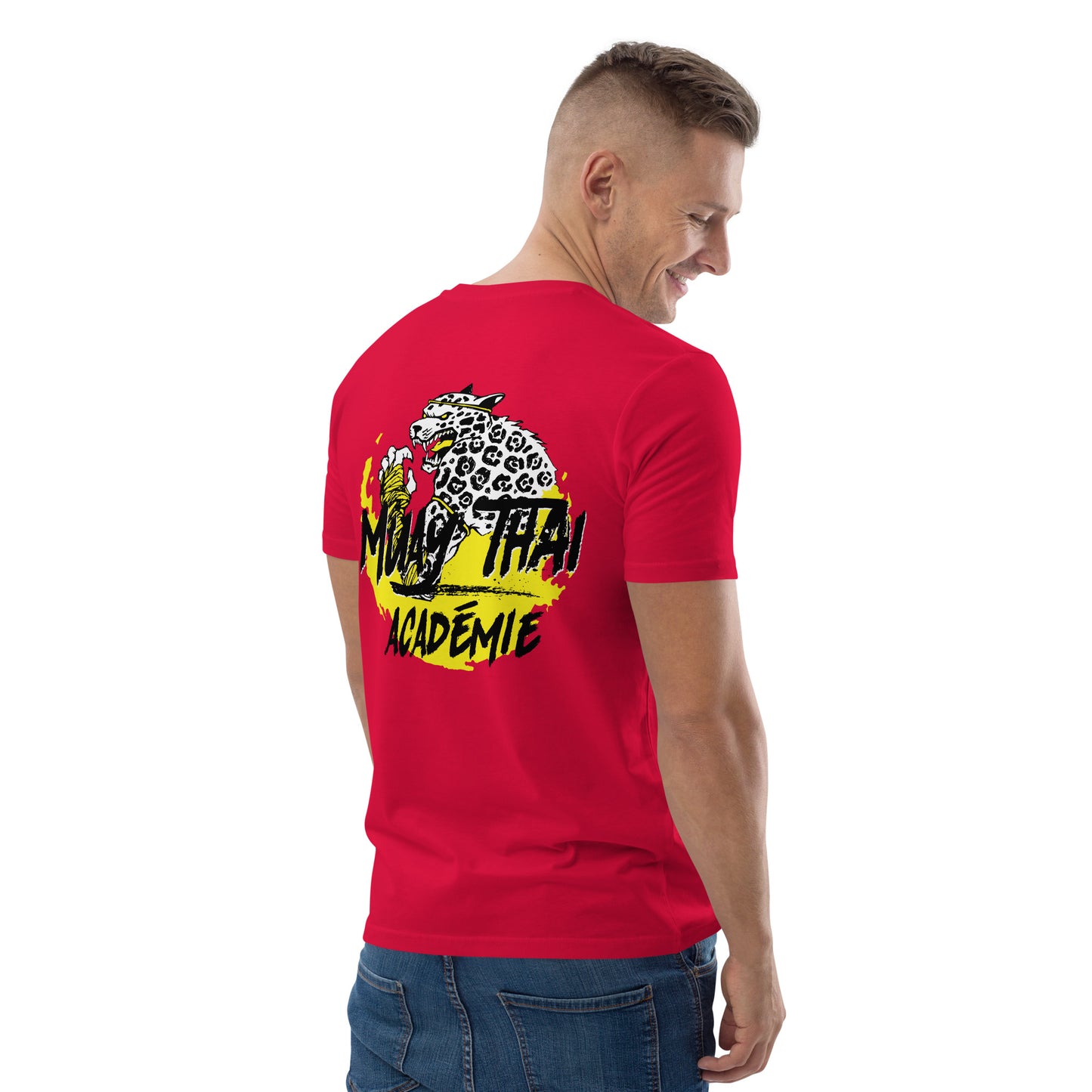 T-shirt mta logo officiel unisexe en coton biologique
