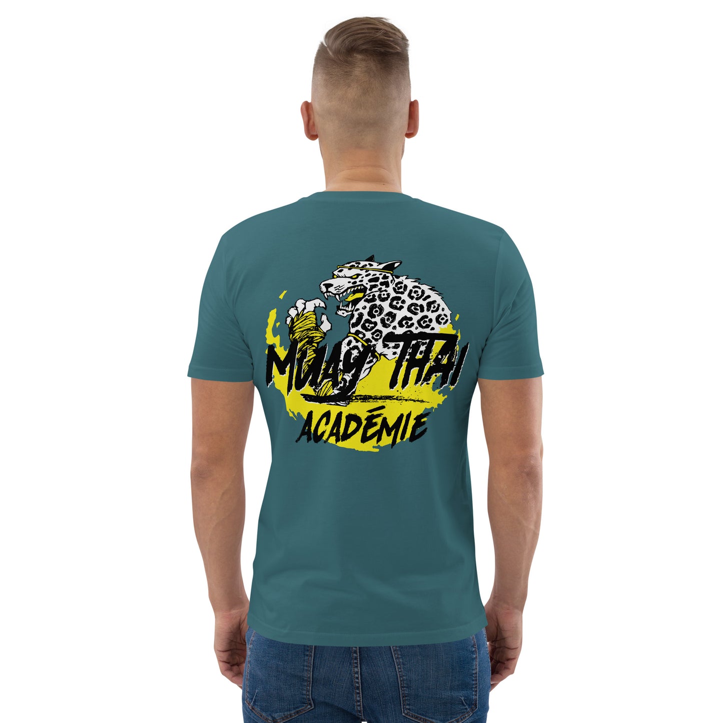 T-shirt mta logo officiel unisexe en coton biologique