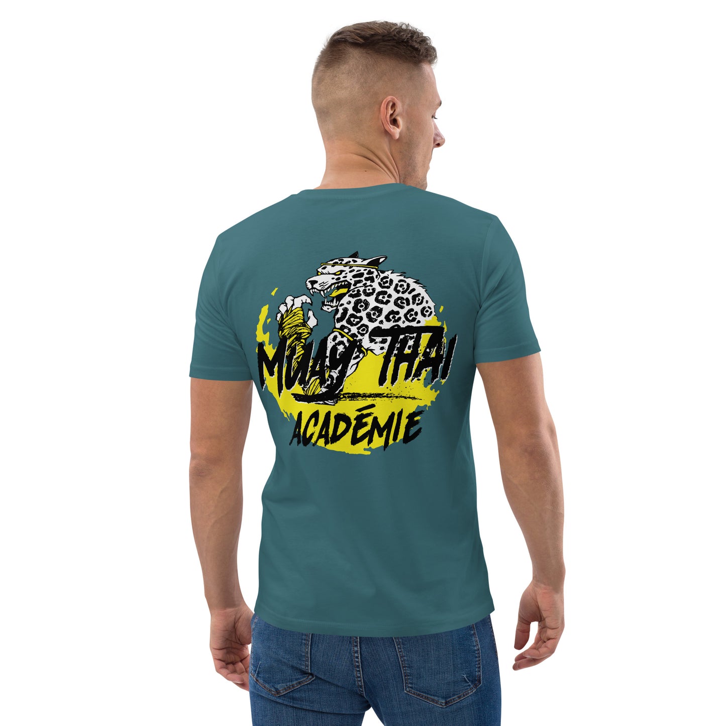 T-shirt mta logo officiel cœur unisexe en coton biologique