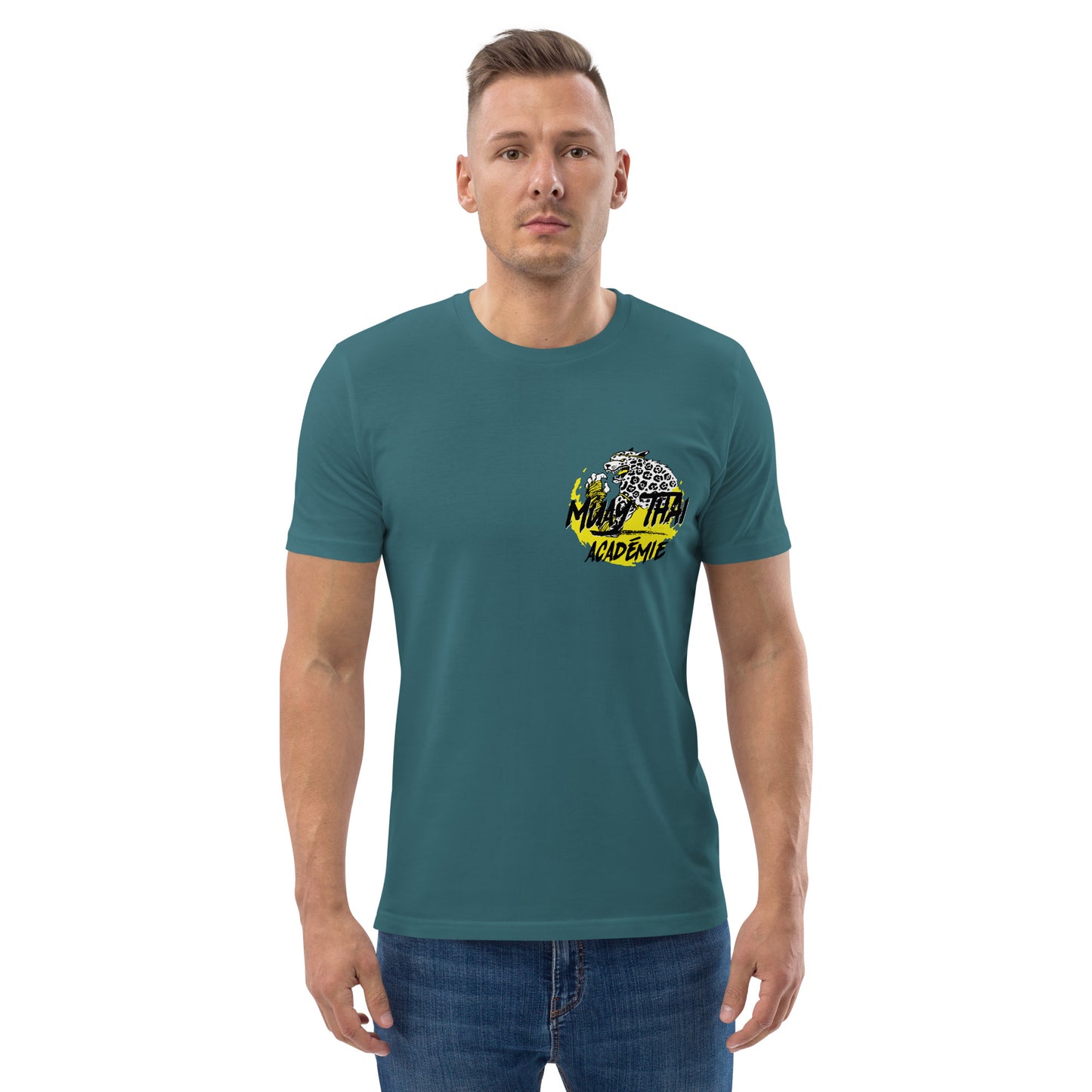 T-shirt mta logo officiel unisexe en coton biologique
