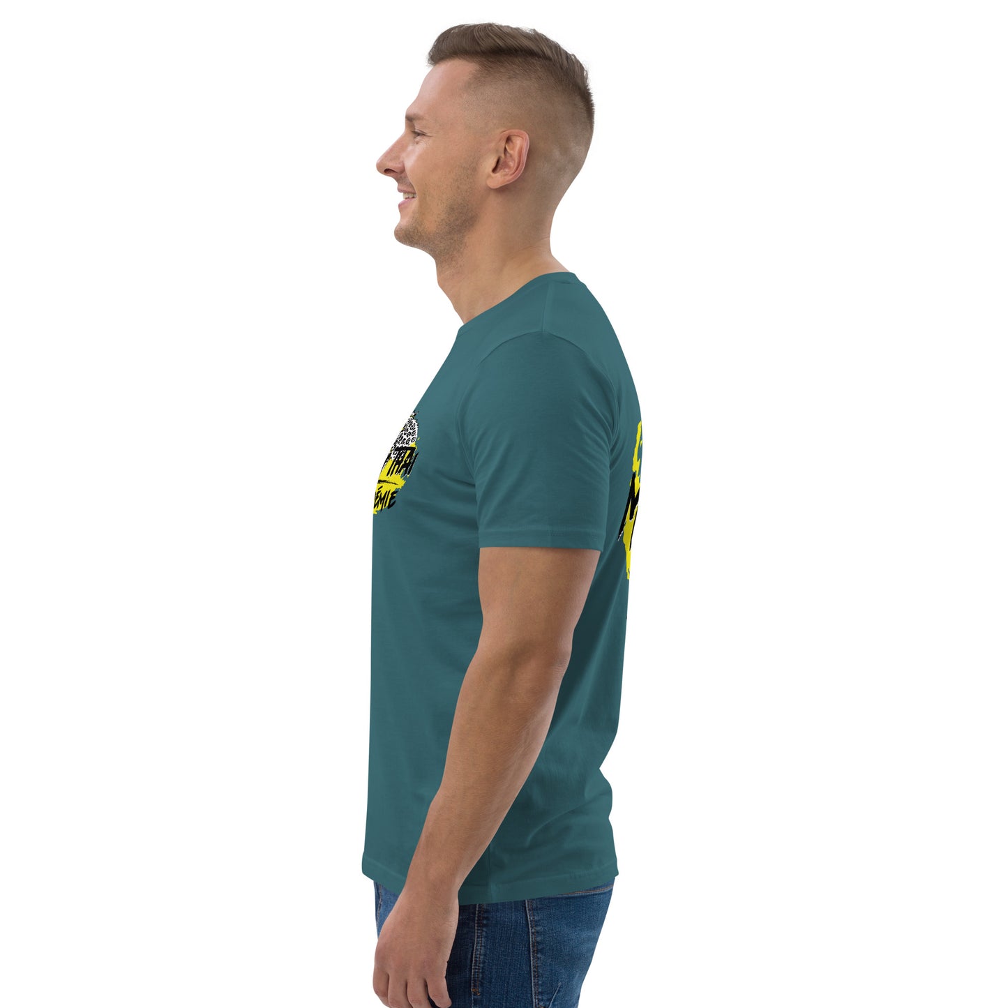 T-shirt mta logo officiel unisexe en coton biologique