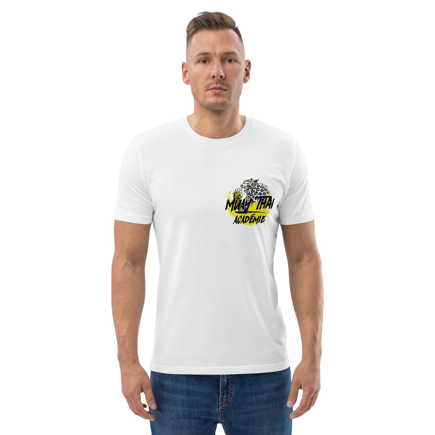 T-shirt mta logo officiel unisexe en coton biologique