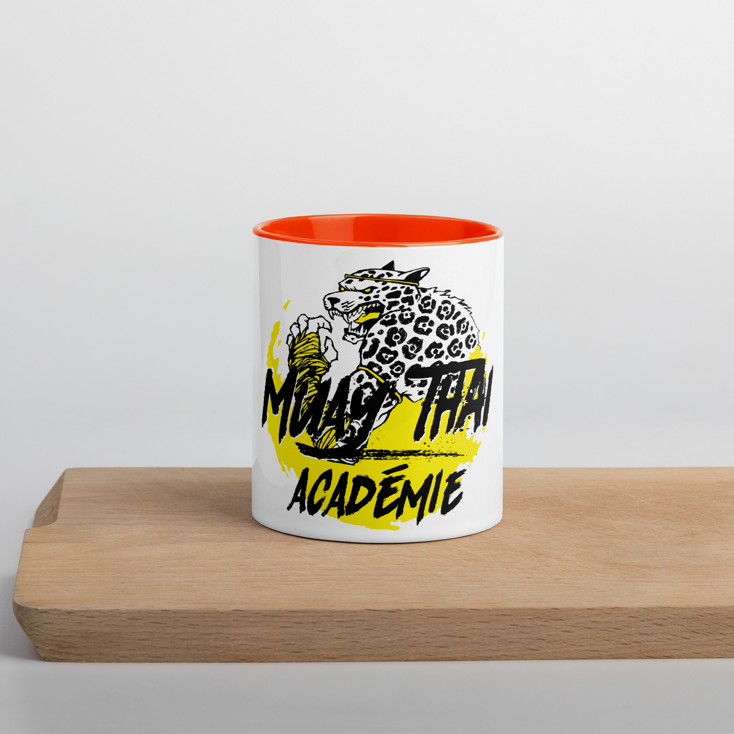 Mug à Intérieur Coloré logo mta