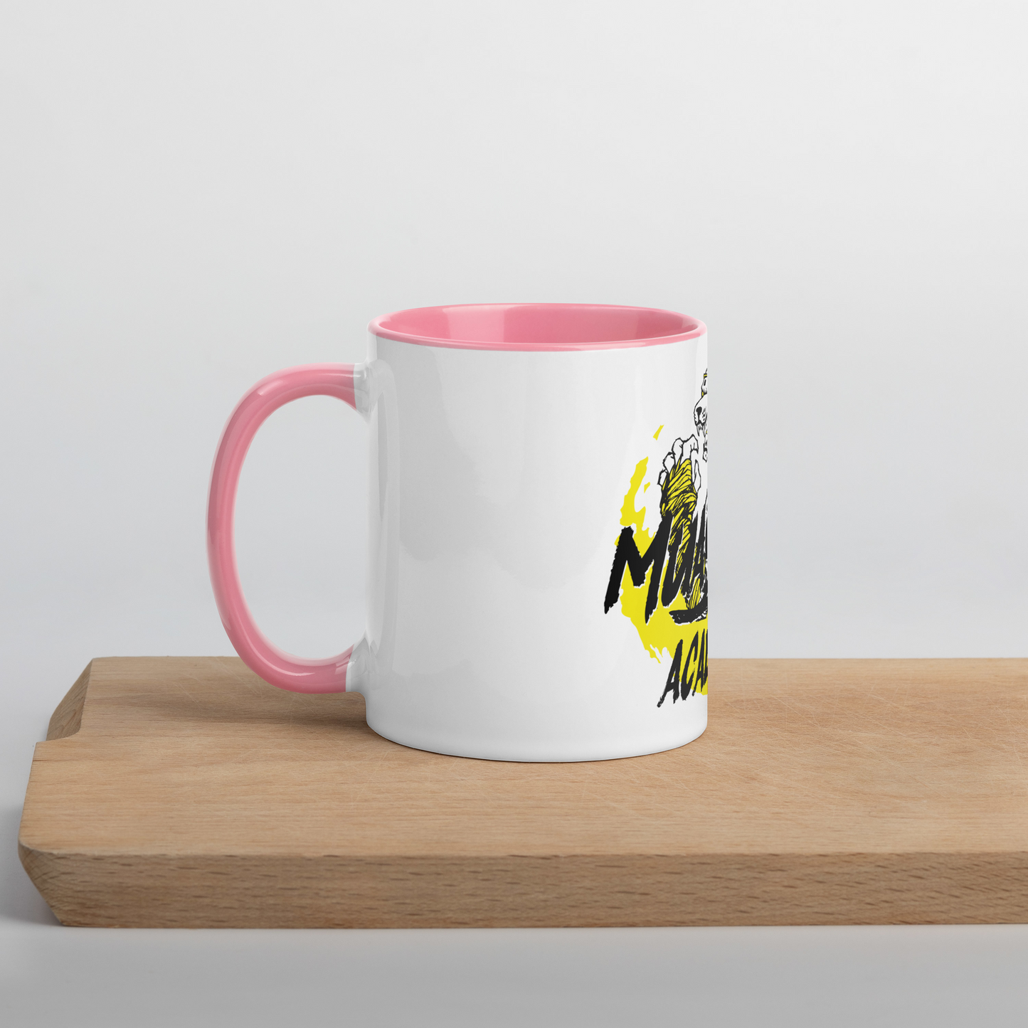 Mug à Intérieur Coloré logo mta