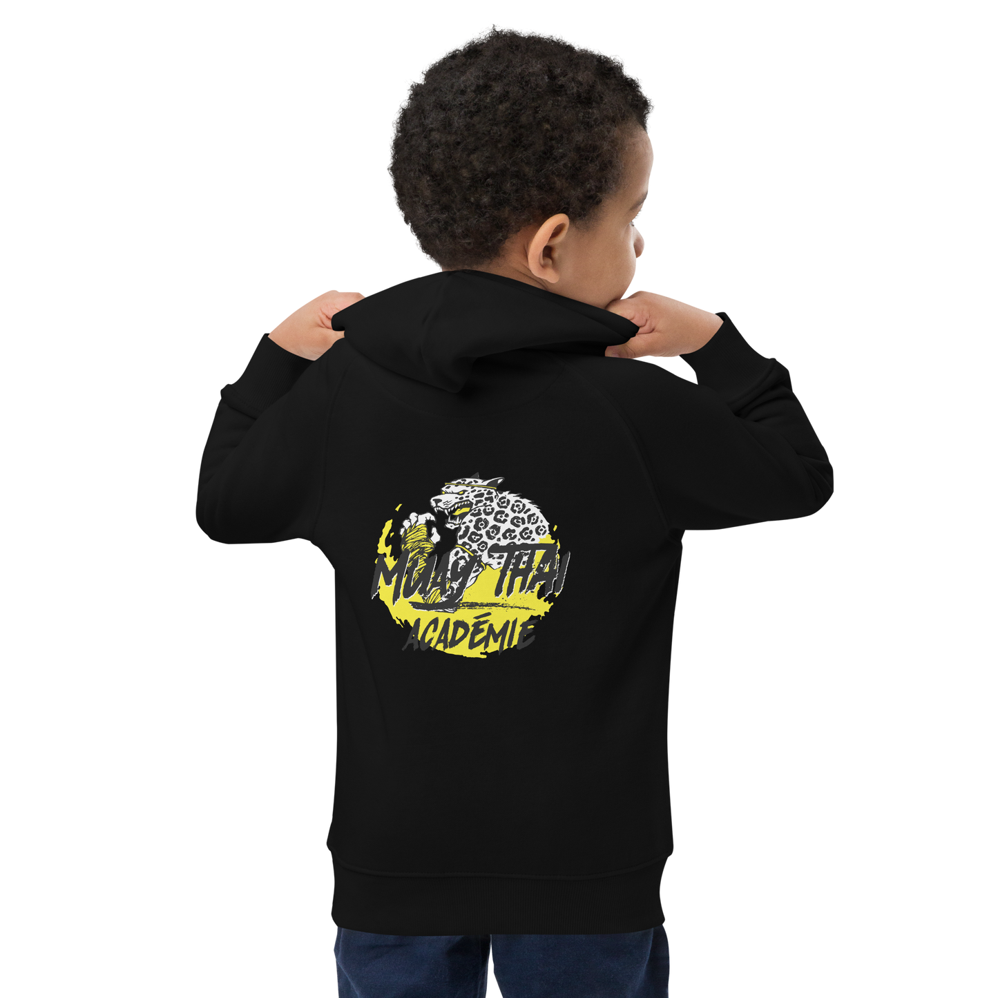 Sweat MTA (logo au centre) à capuche écologique pour enfants