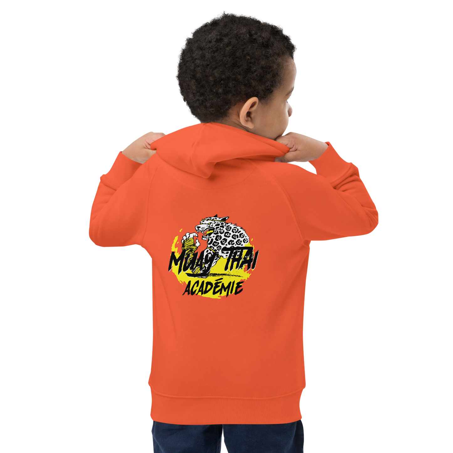 Sweat MTA (logo au centre) à capuche écologique pour enfants