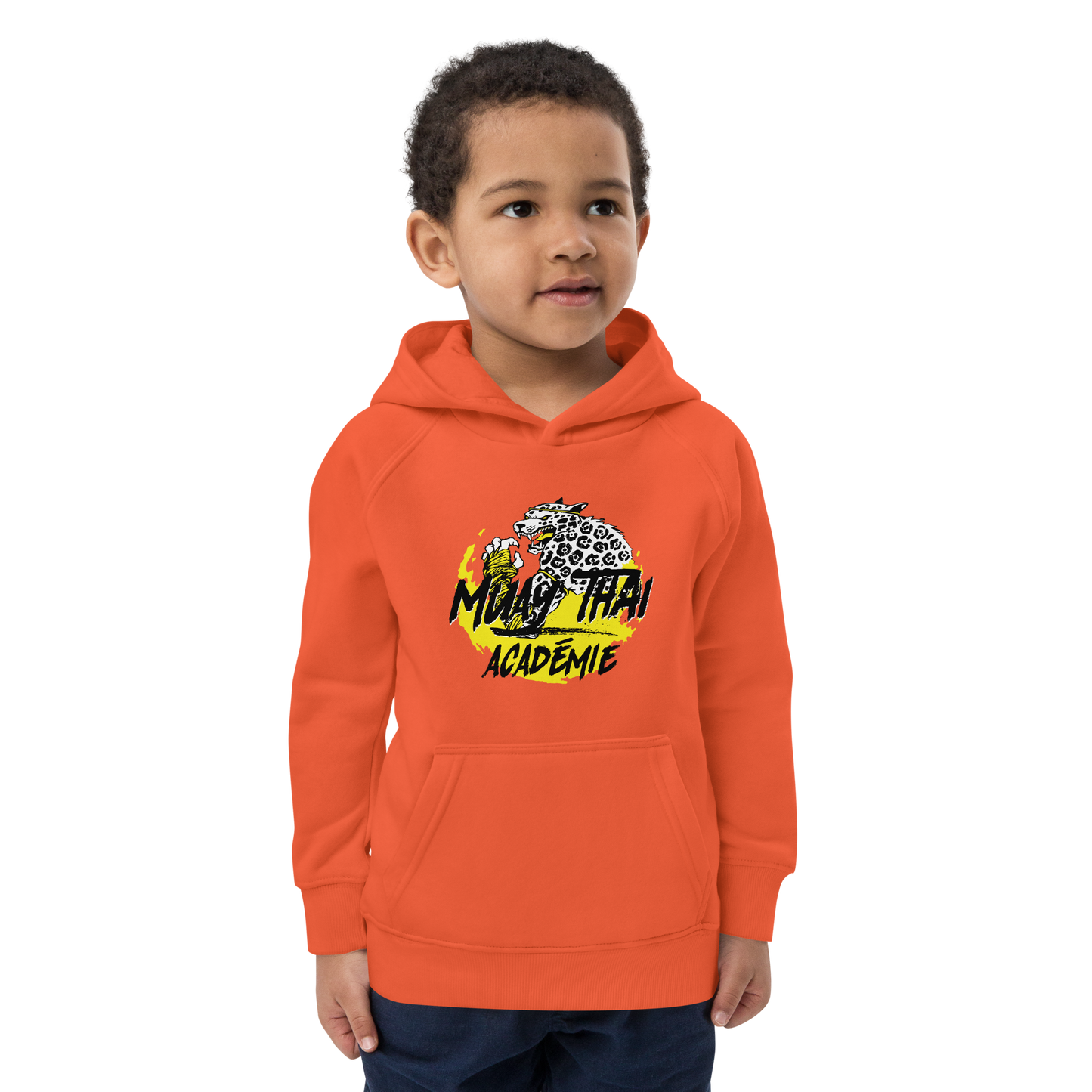 Sweat MTA (logo au centre) à capuche écologique pour enfants