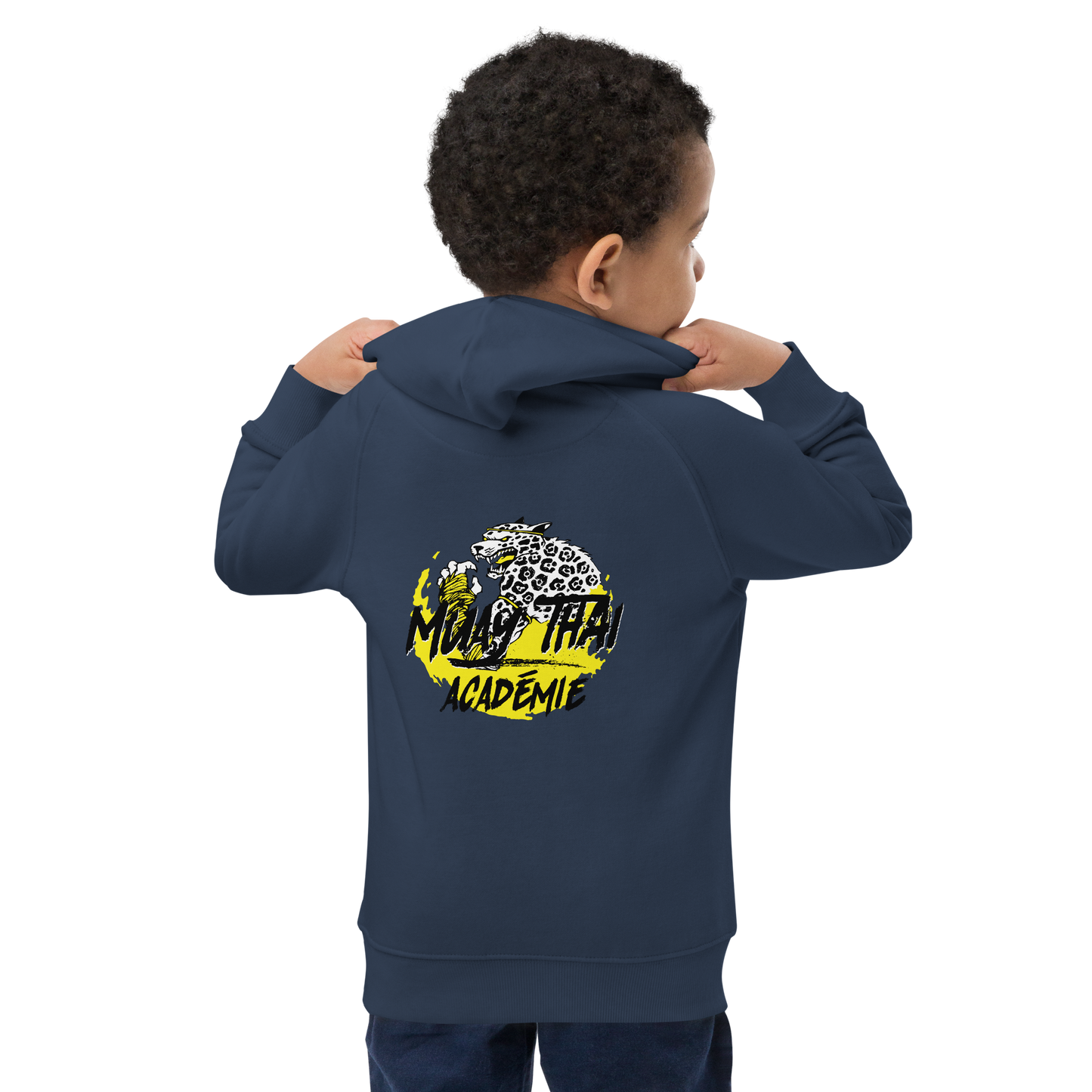 Sweat MTA (logo au centre) à capuche écologique pour enfants
