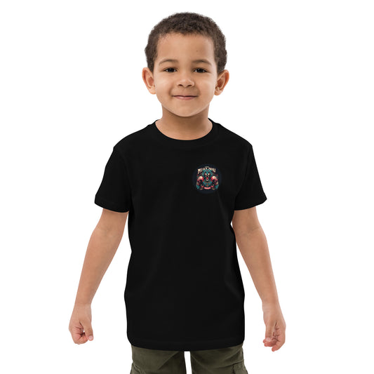 T-shirt en coton bio enfant (imprimé Guépard 3)