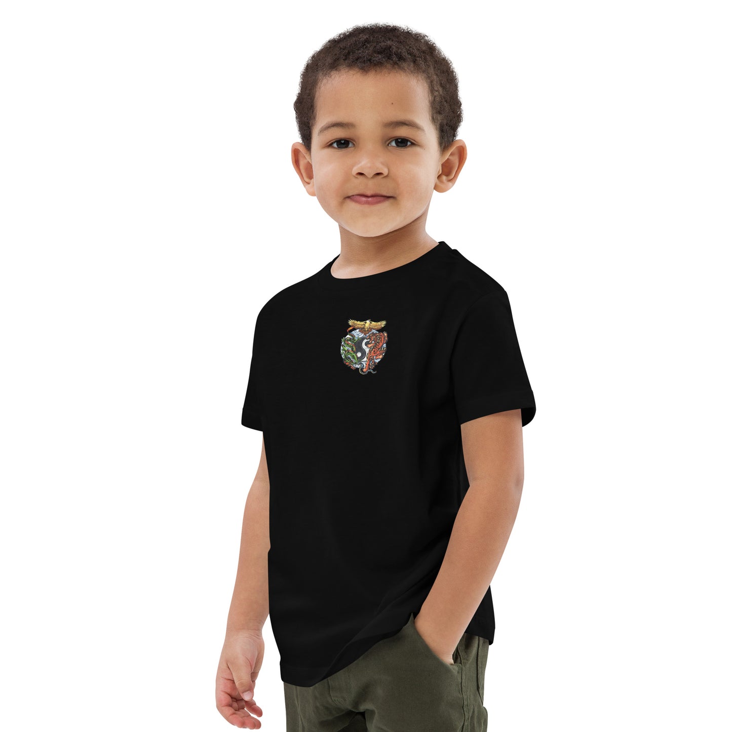 T-shirt en coton bio enfant (imprimé logo historique)