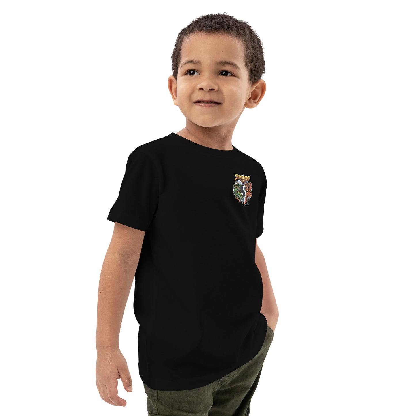 T-shirt en coton bio enfant (imprimé logo historique)