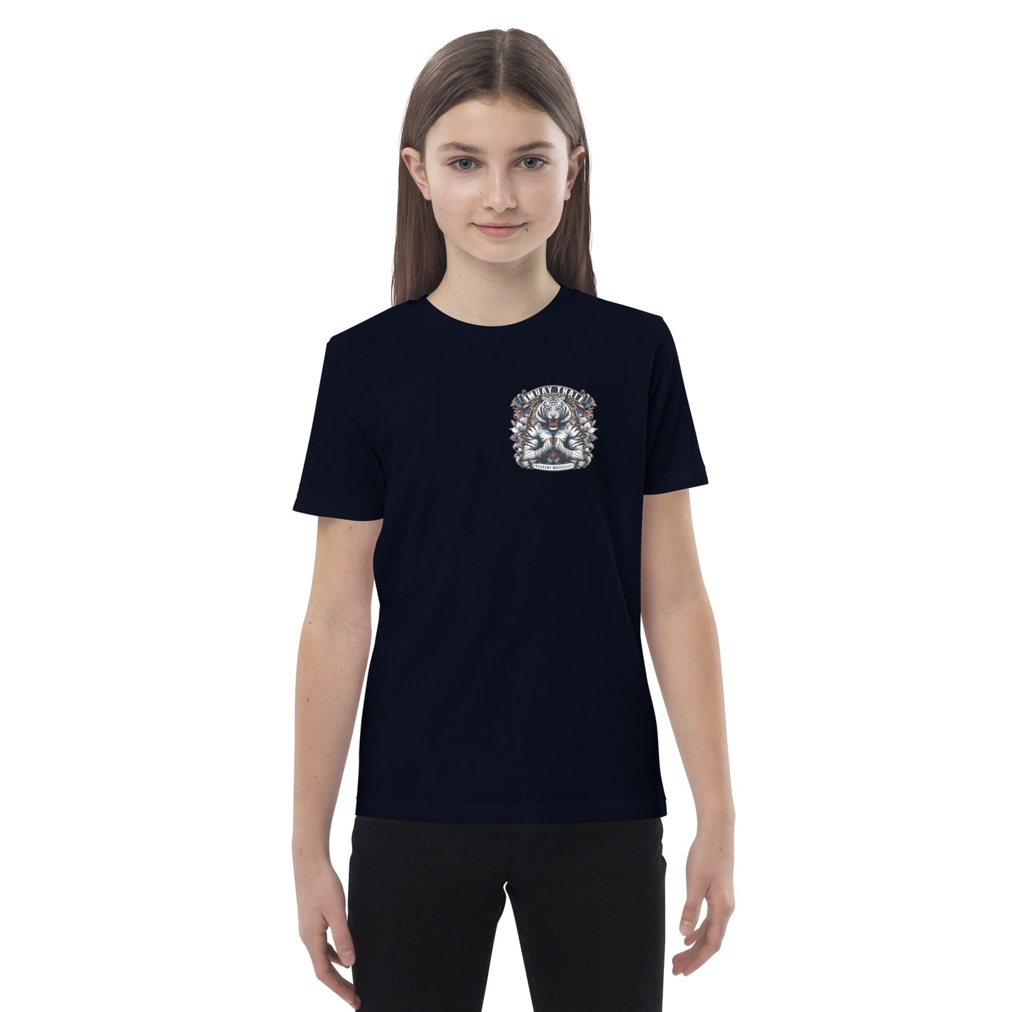 T-shirt en coton bio enfant (Imprimé Tigre 3)