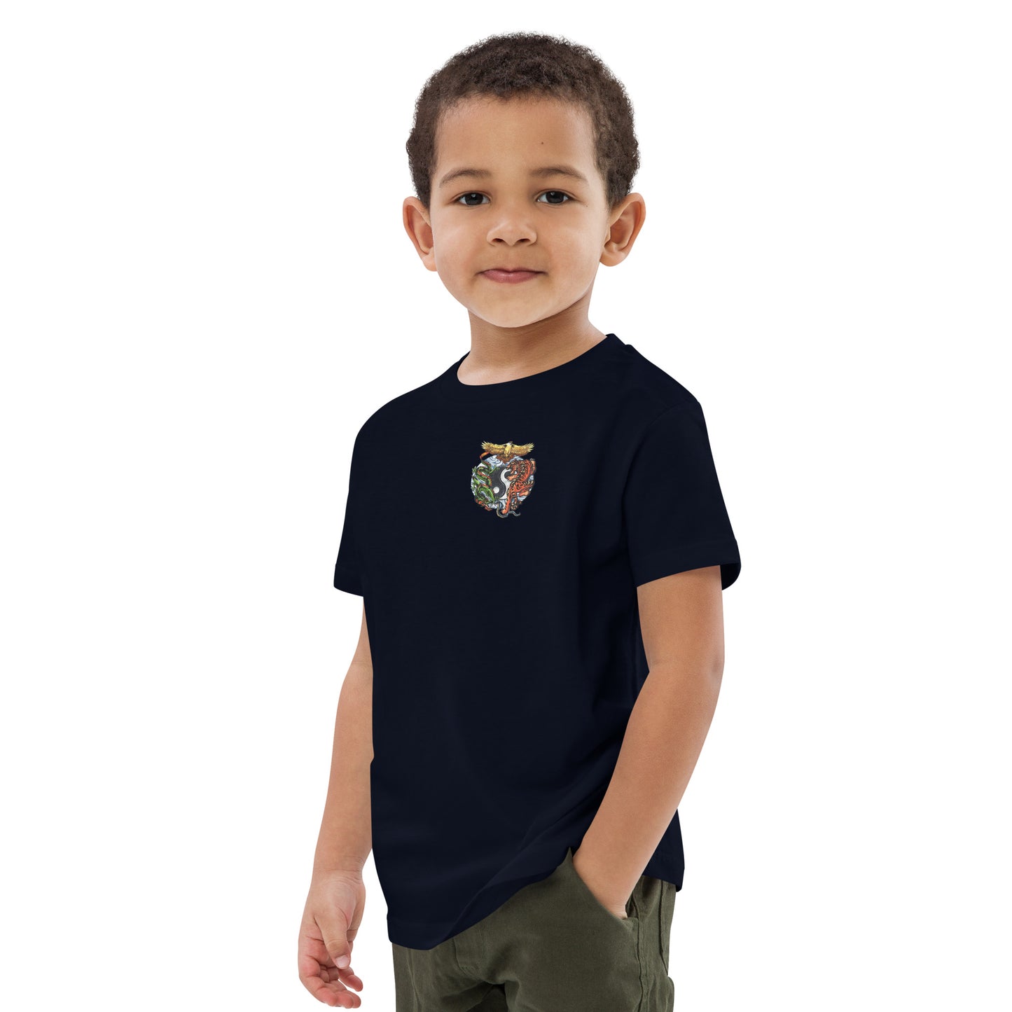 T-shirt en coton bio enfant (imprimé logo historique)