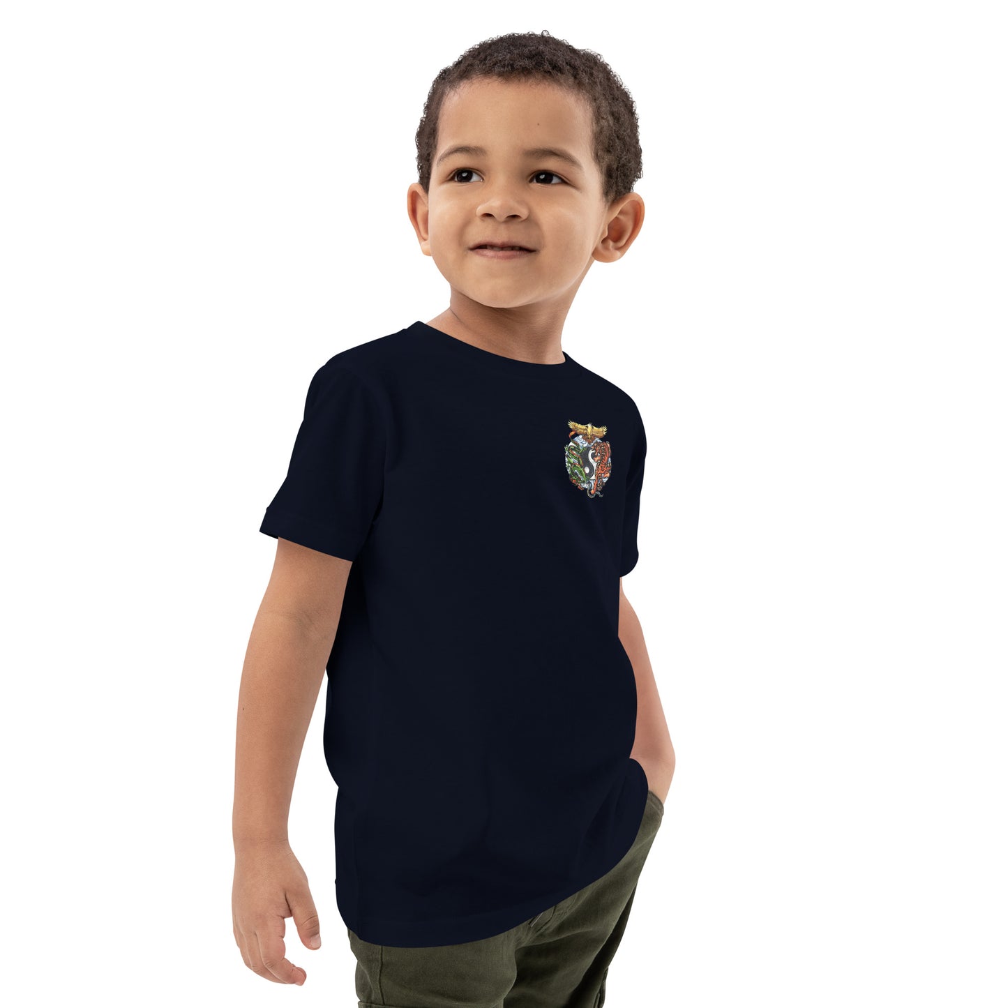 T-shirt en coton bio enfant (imprimé logo historique)
