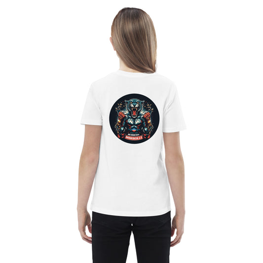 T-shirt en coton bio enfant (imprimé Guépard 2)