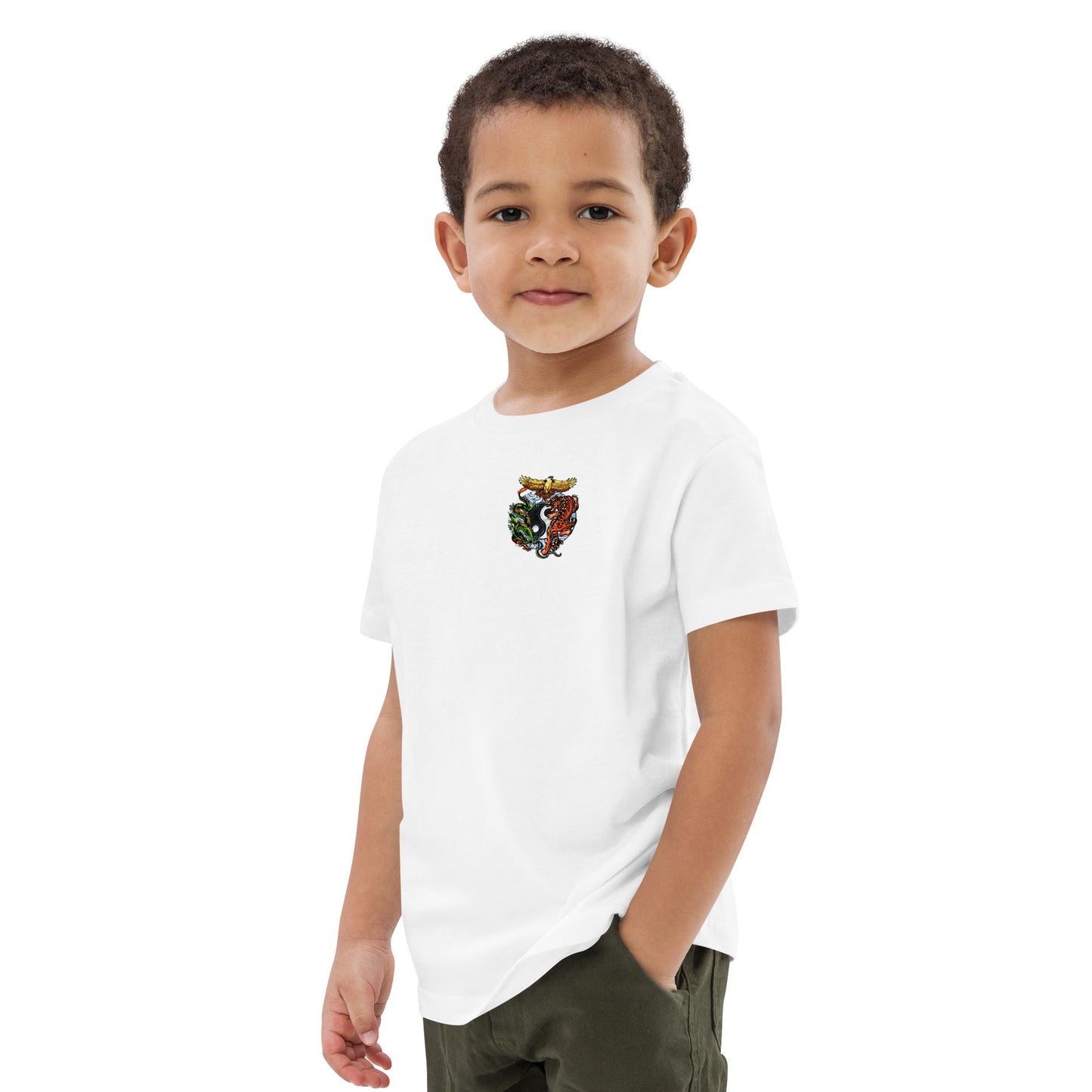 T-shirt en coton bio enfant (imprimé logo historique)